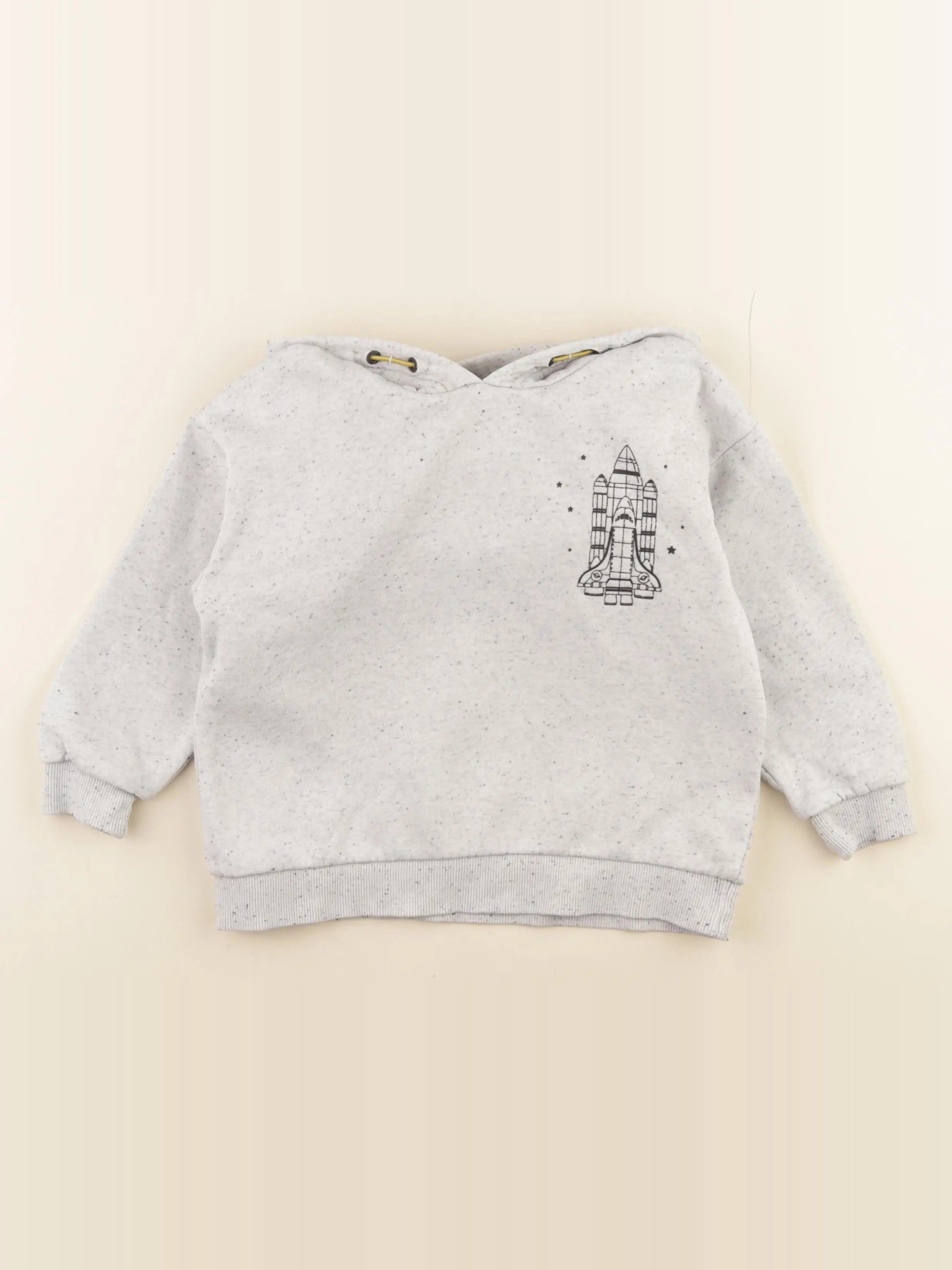 Vertbaudet - sweat gris - 5 ans