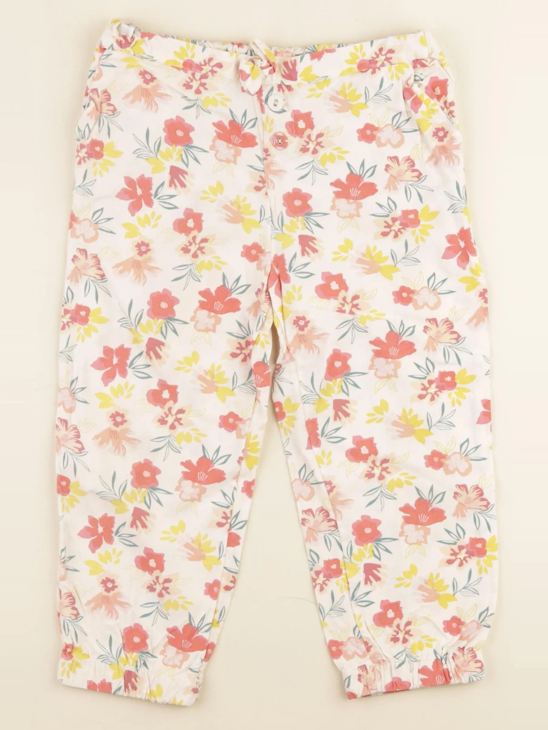 Vertbaudet - pantacourt multicolore - 7 ans