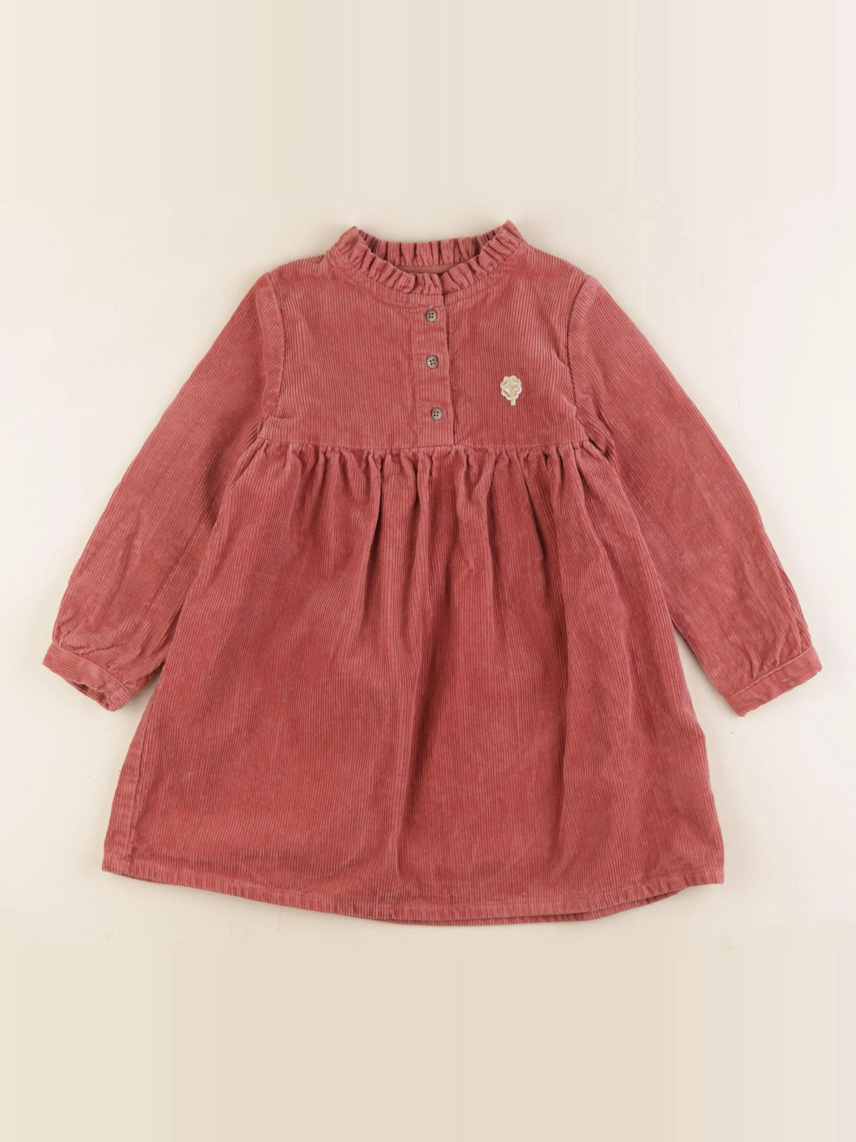 Vertbaudet - robe rose - 4 ans