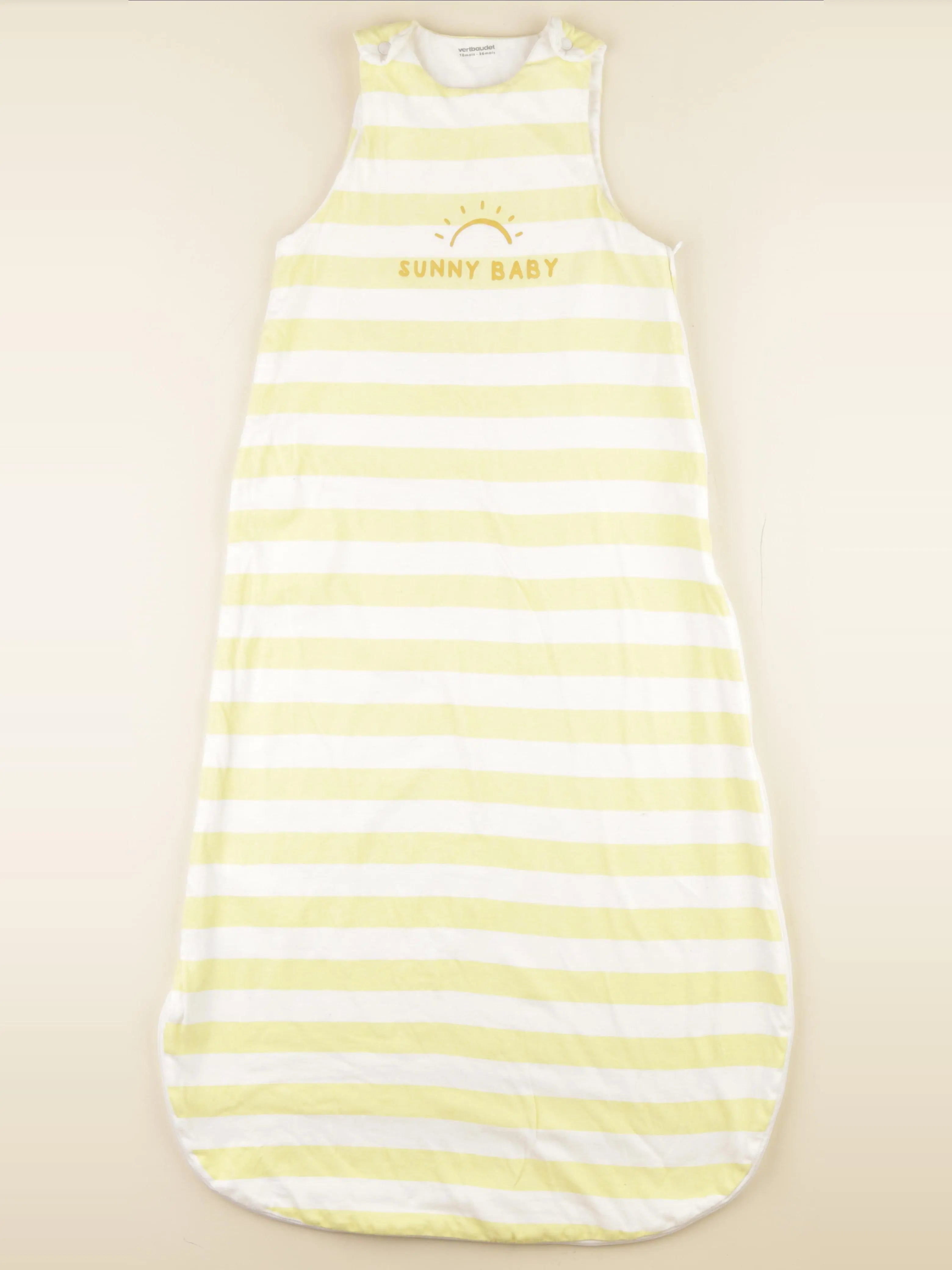 Vertbaudet - gigoteuse TOG 1 jaune - 18/36 mois