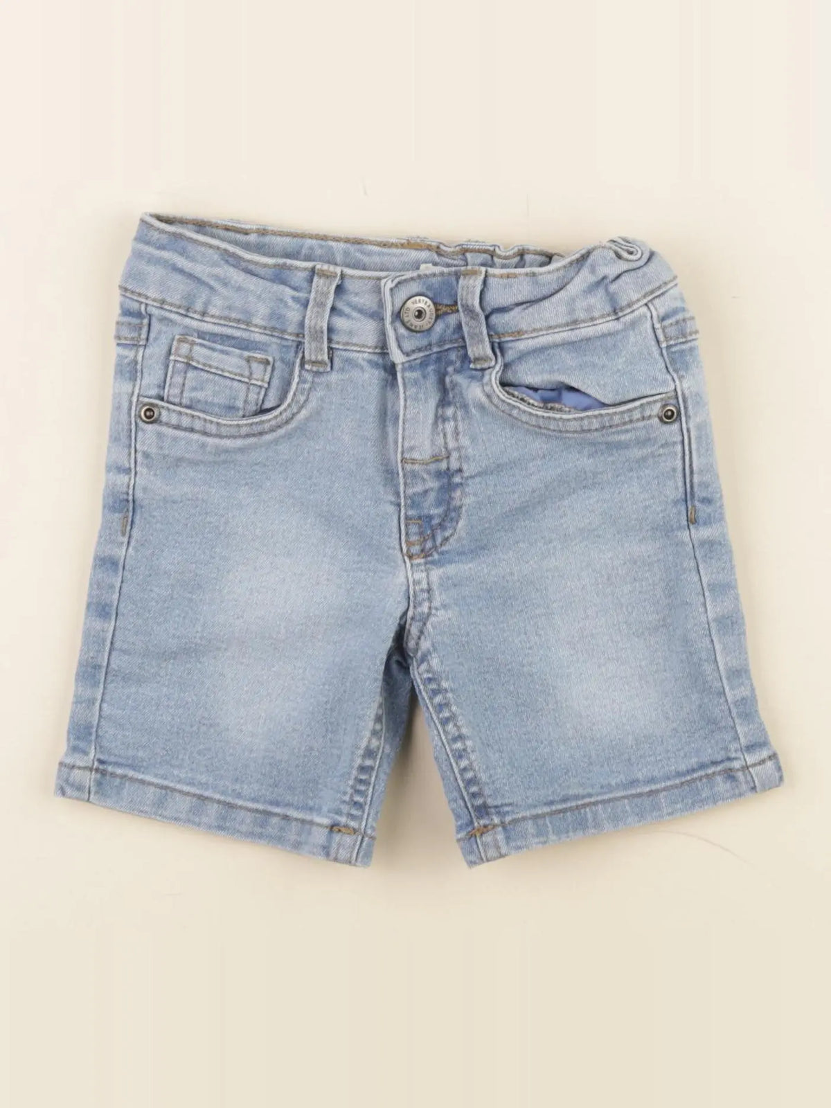 Vertbaudet - short bleu - 2 ans