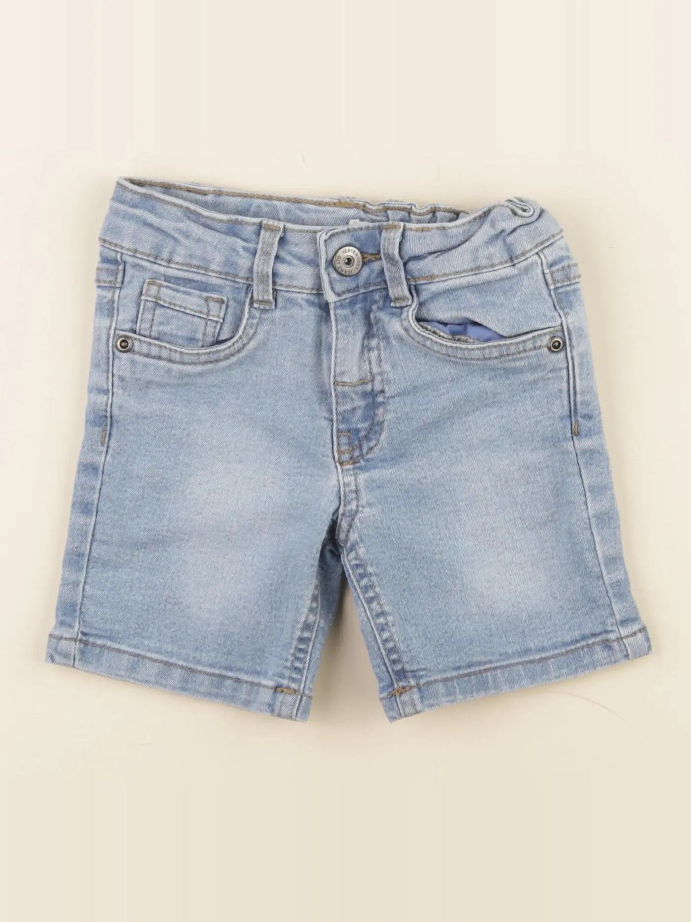 Vertbaudet - short bleu - 2 ans