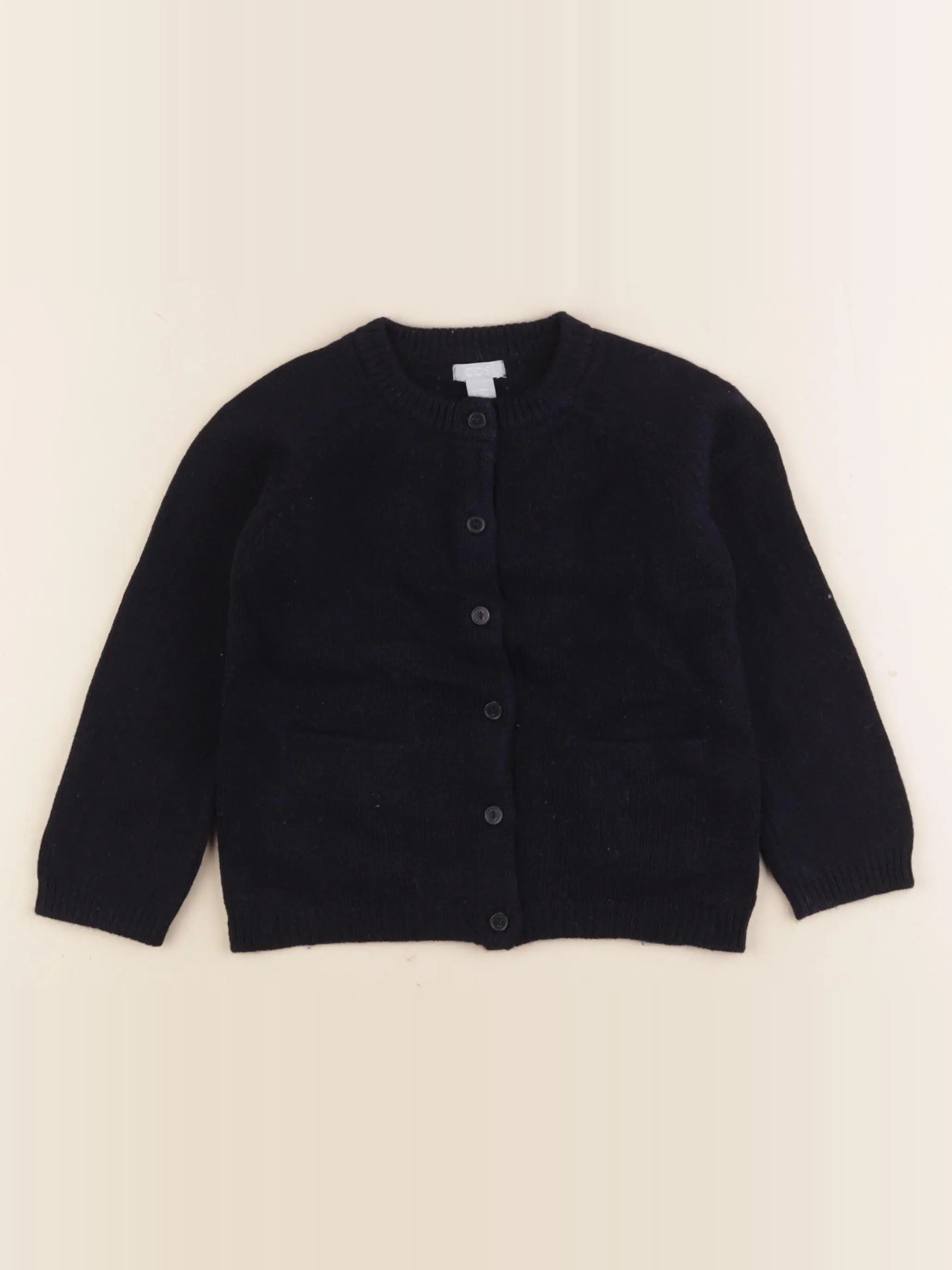 COS - gilet bleu - 3/4 ans