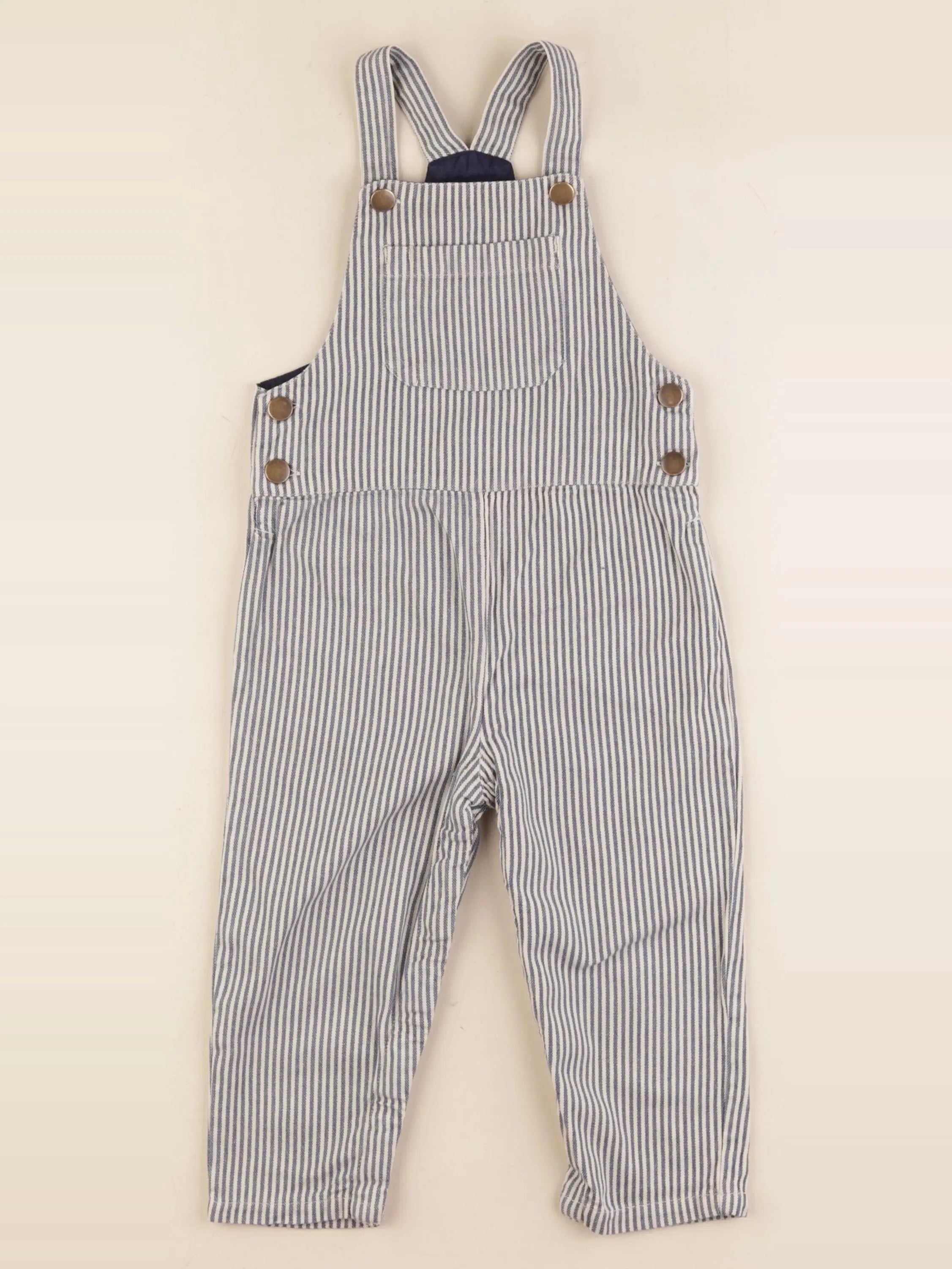 Arsène et les pipelettes - salopette bleu - 36 mois