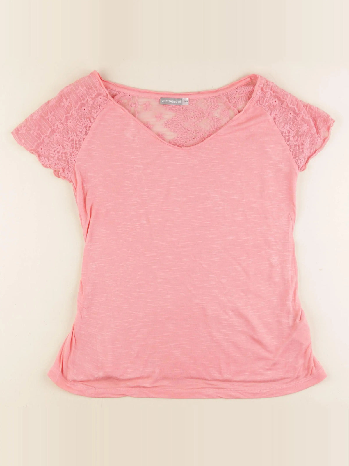 Vertbaudet - tee-shirt grossesse rose - 34 à 36