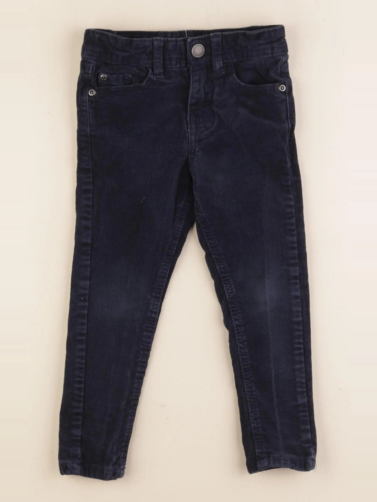 Vertbaudet - pantalon bleu - 3 ans