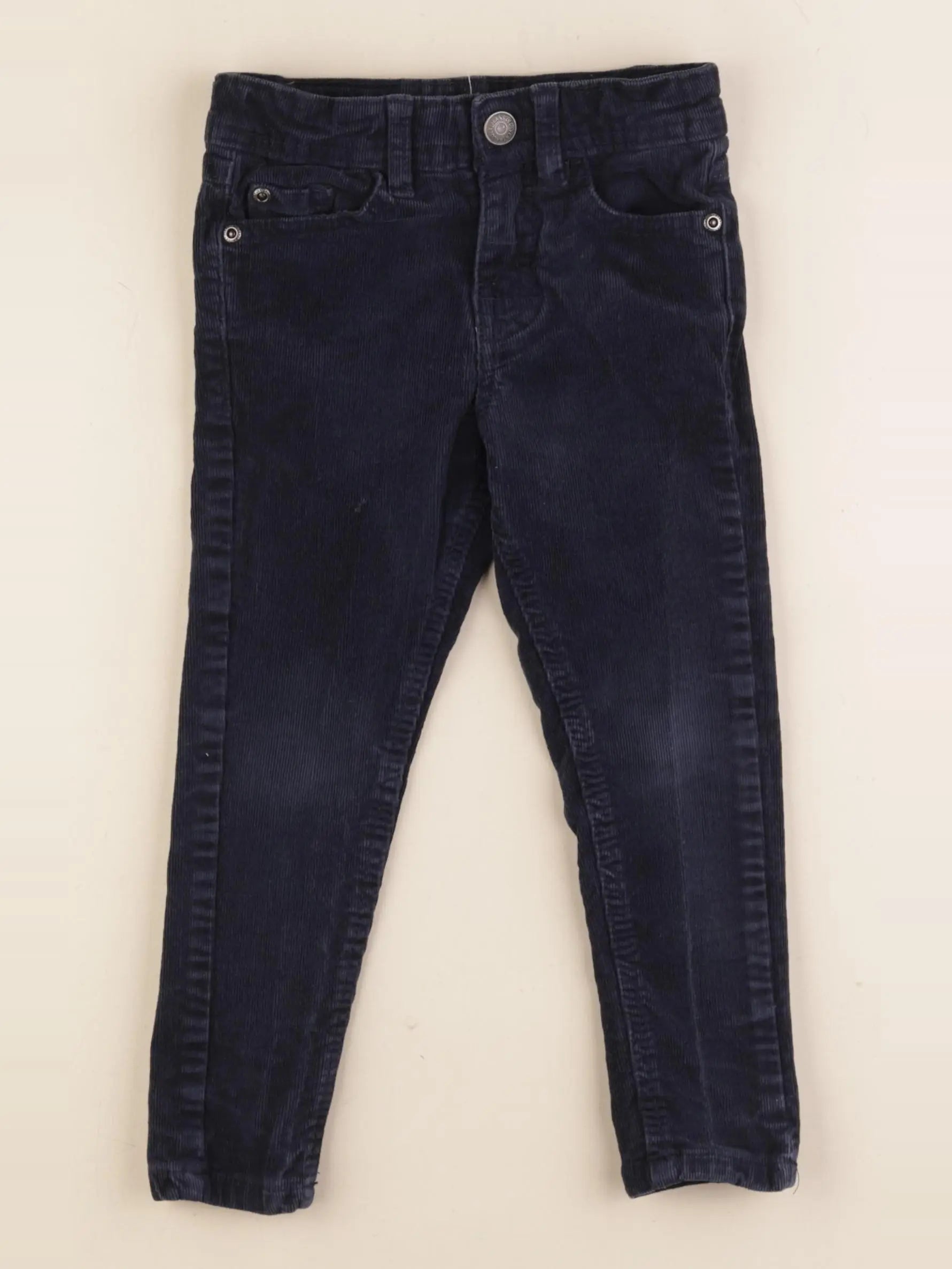 Vertbaudet - pantalon bleu - 3 ans