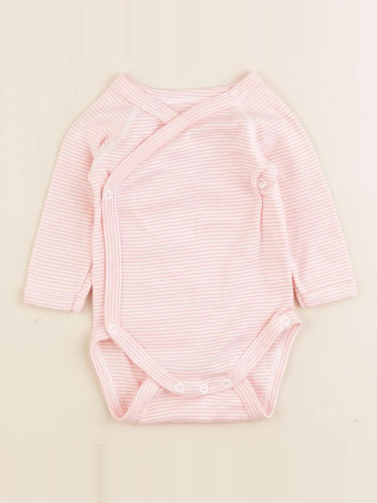 Petit Bateau - body rose - 1 mois