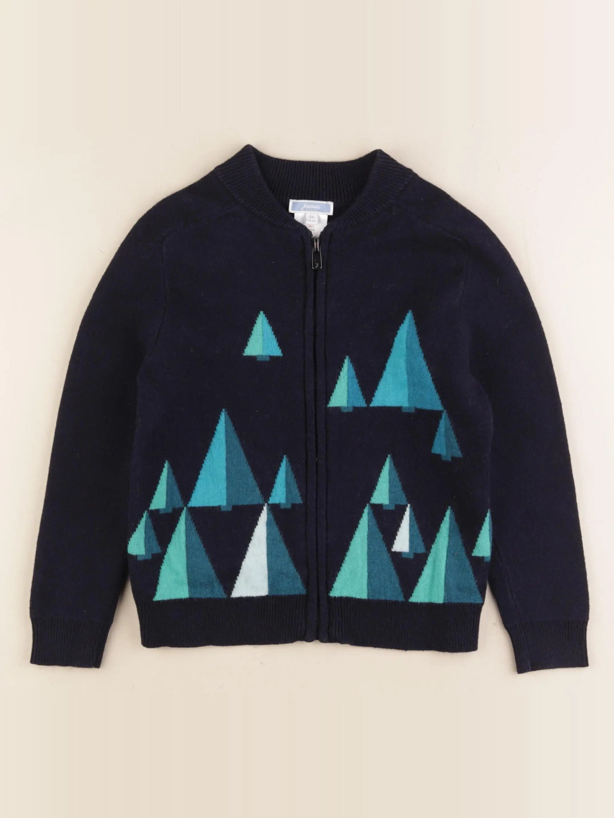 Jacadi - gilet bleu - 6 ans