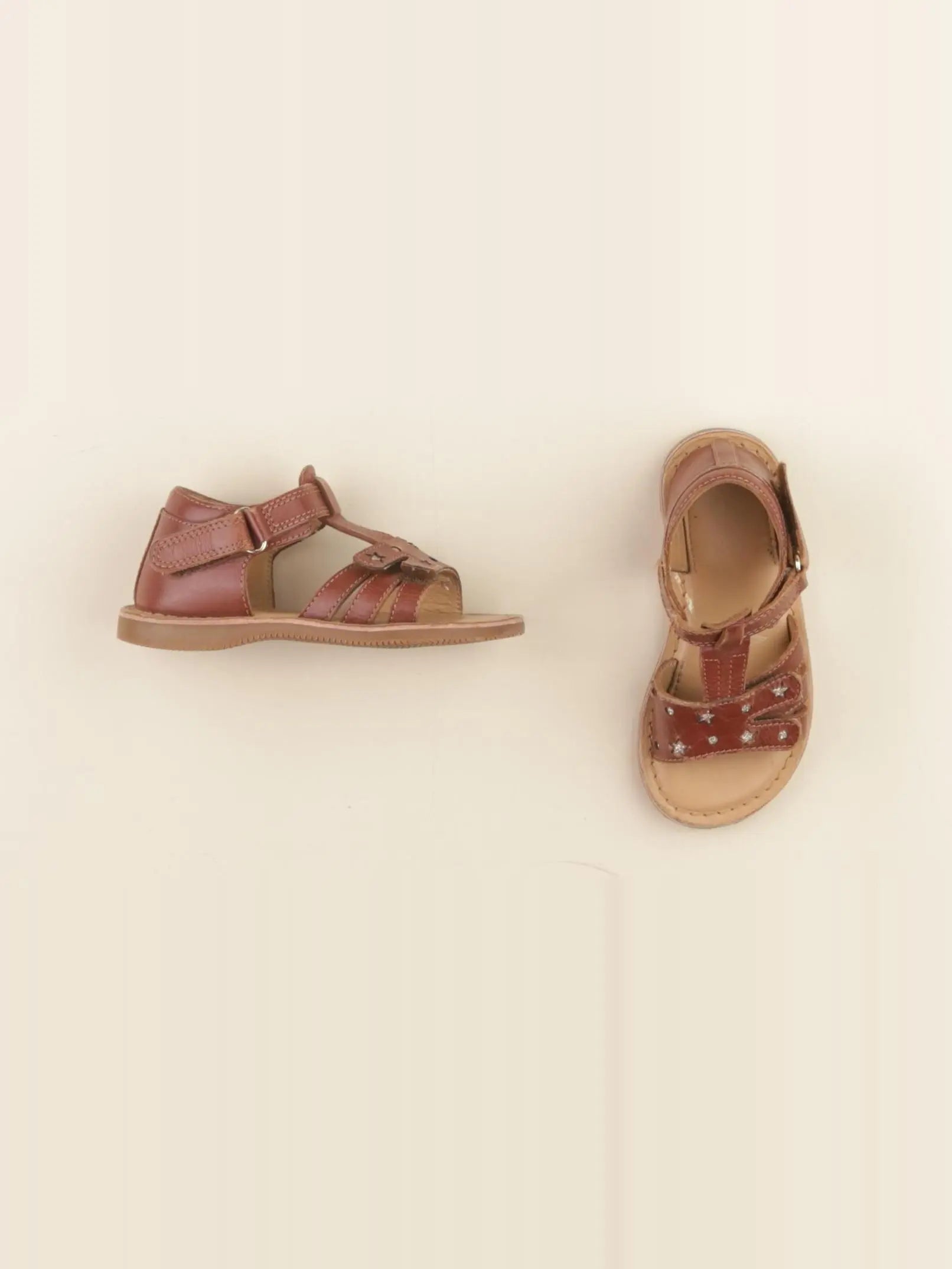 Vertbaudet - sandales marron - pointure 26