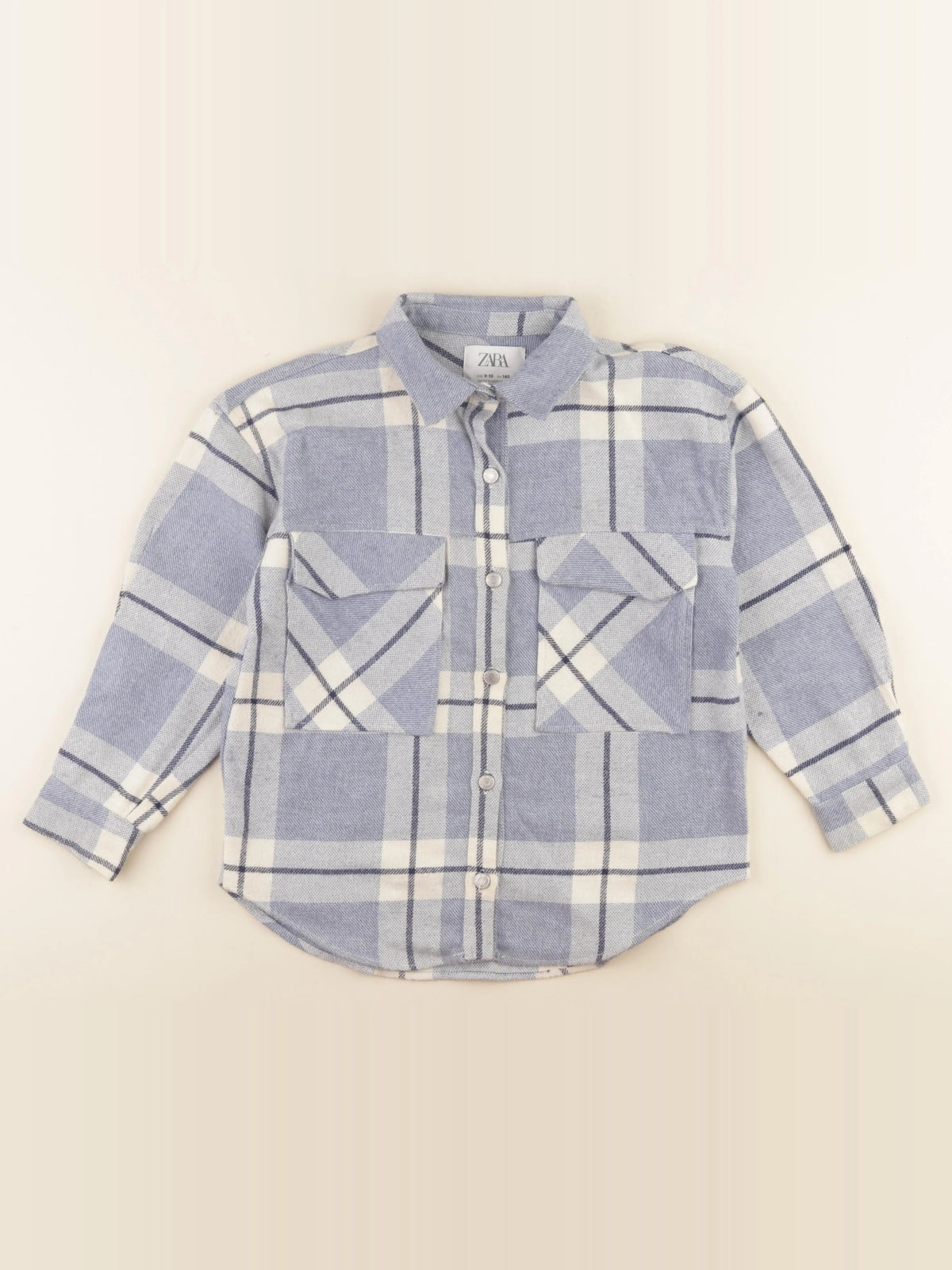 Zara - chemise bleu - 9/10 ans