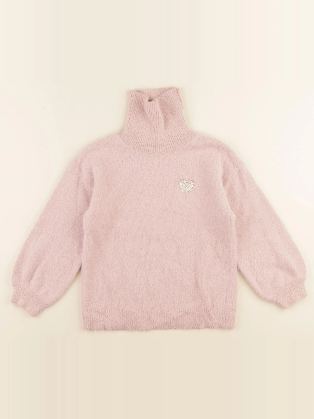 Vertbaudet - pull rose - 6 ans