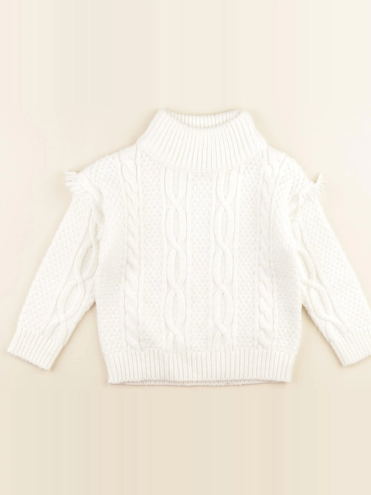 Vertbaudet - pull blanc - 6 ans