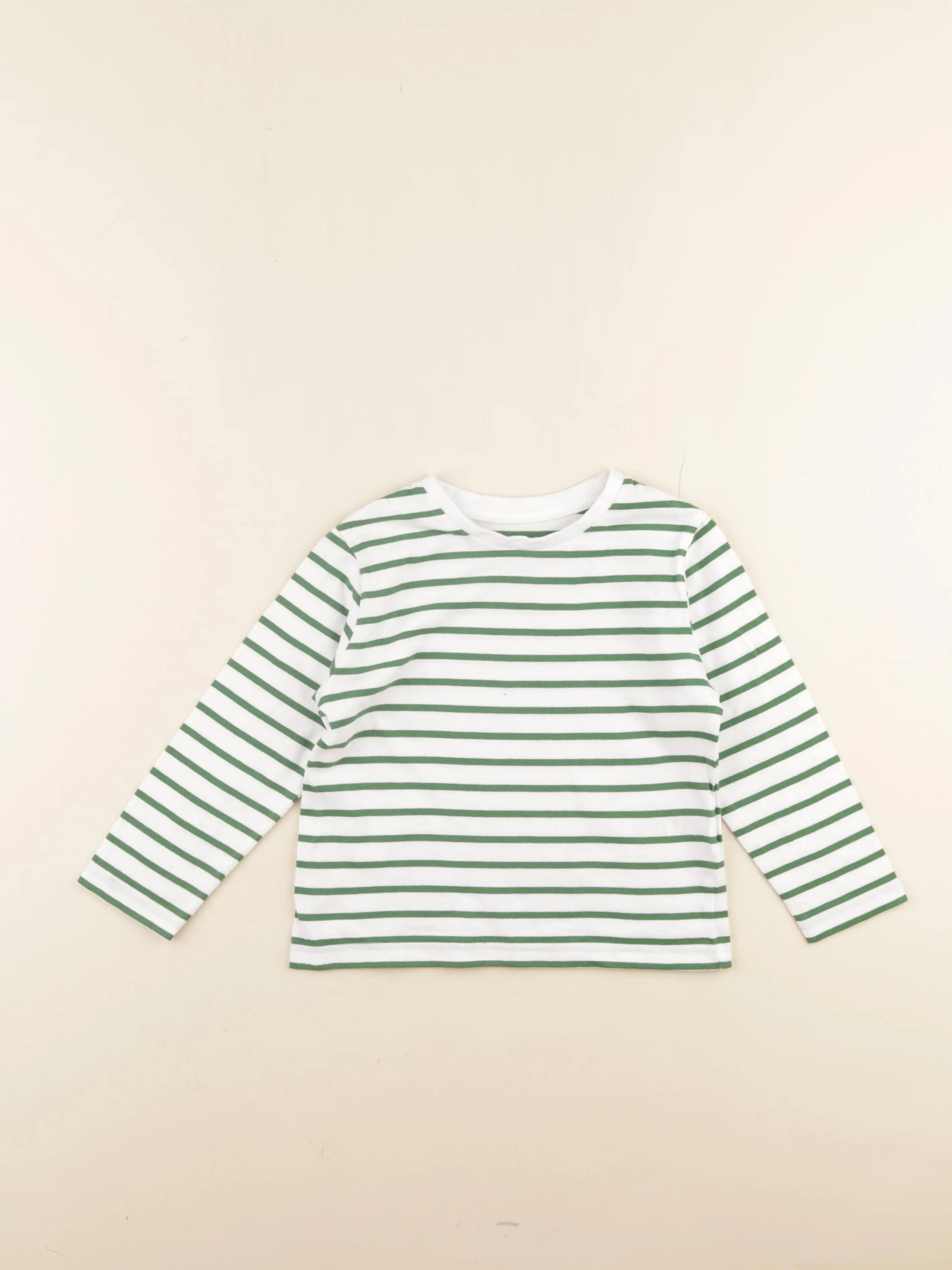 Vertbaudet - tee-shirt vert - 4 ans
