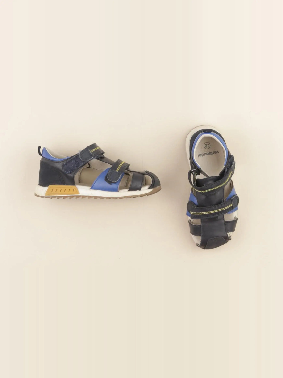 Vertbaudet - sandales bleu - pointure 28