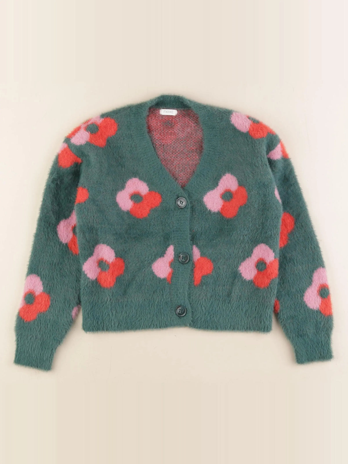 Next - gilet vert - 7 ans