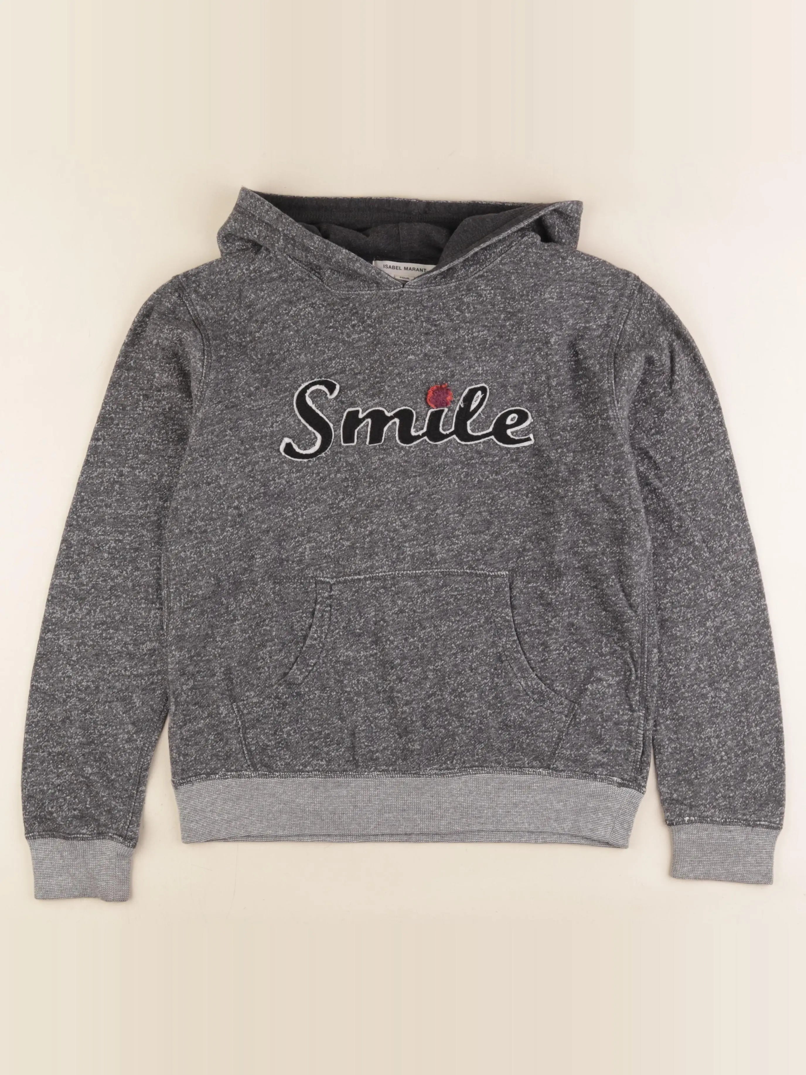 H&M - sweat gris - 8/10 ans