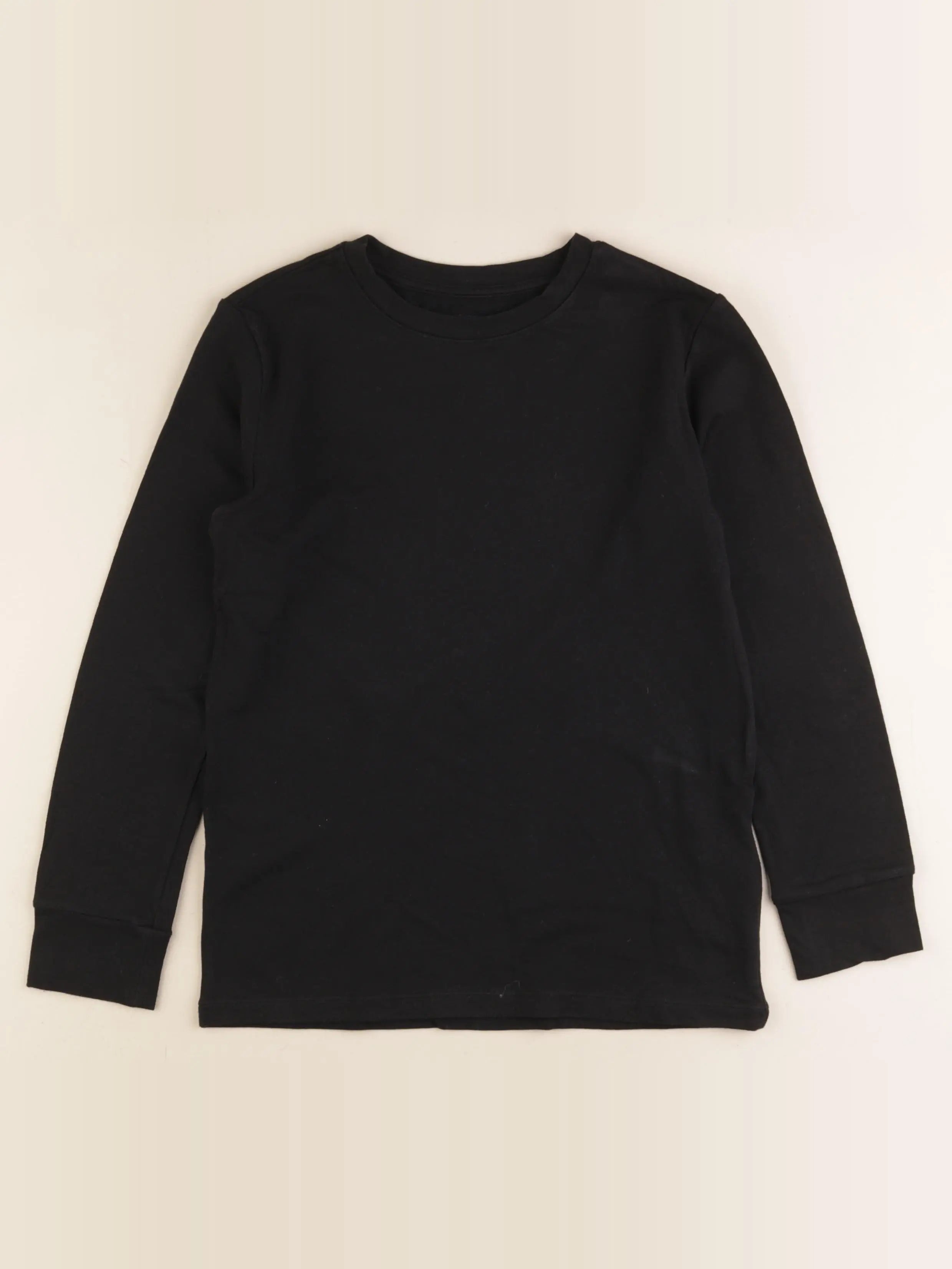 Uniqlo - tee-shirt noir - 9/10 ans