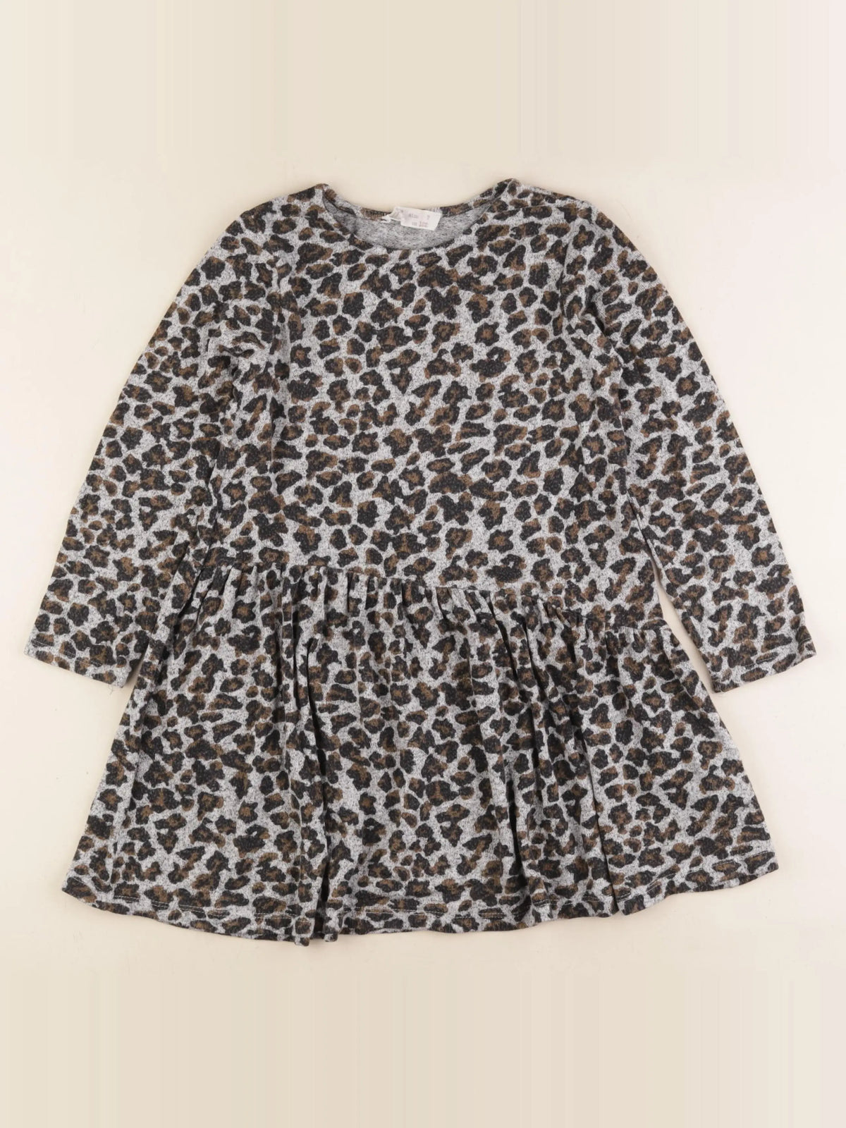 Zara - robe gris - 7 ans