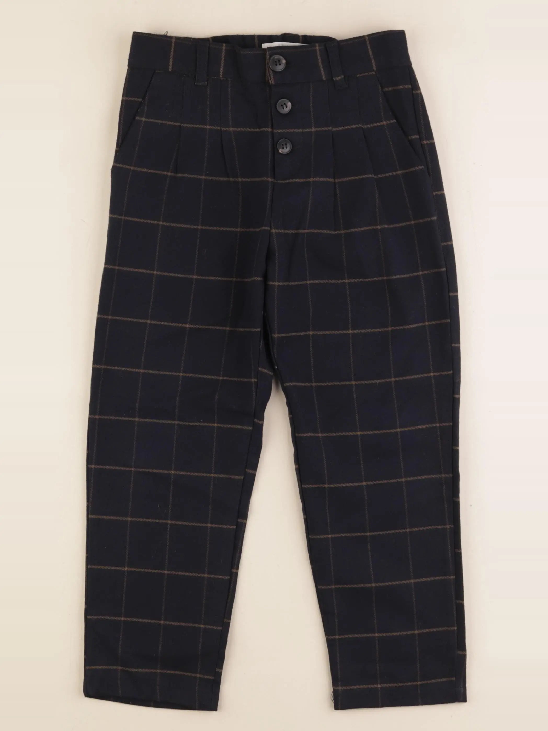 Zara - pantalon bleu - 7 ans