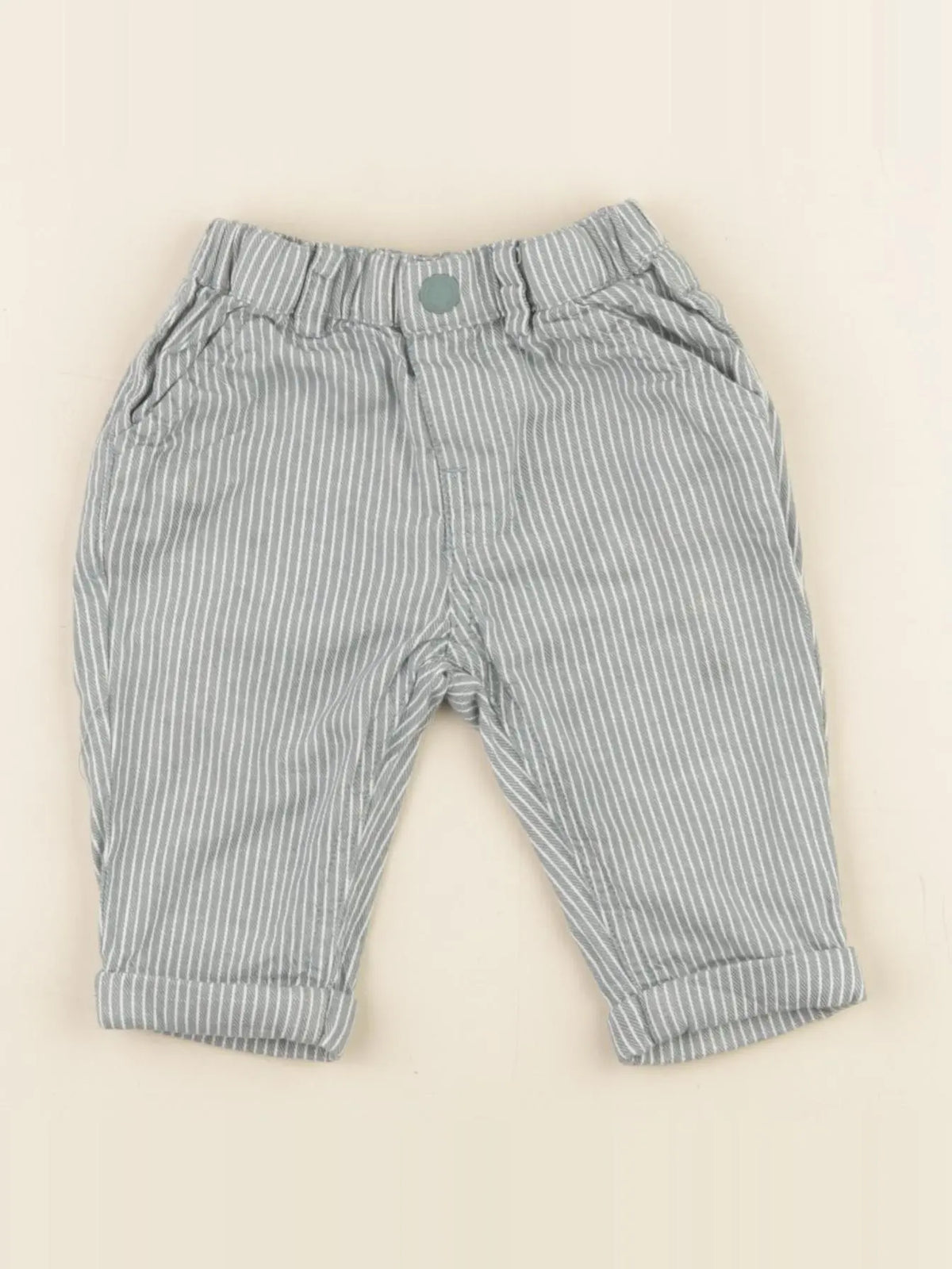 Tape à l'oeil - pantalon vert - 3 mois