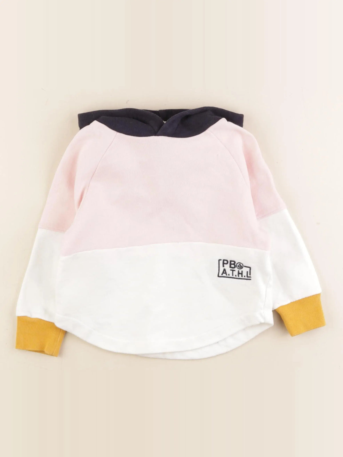 Petit Bateau - sweat rose - 3 ans