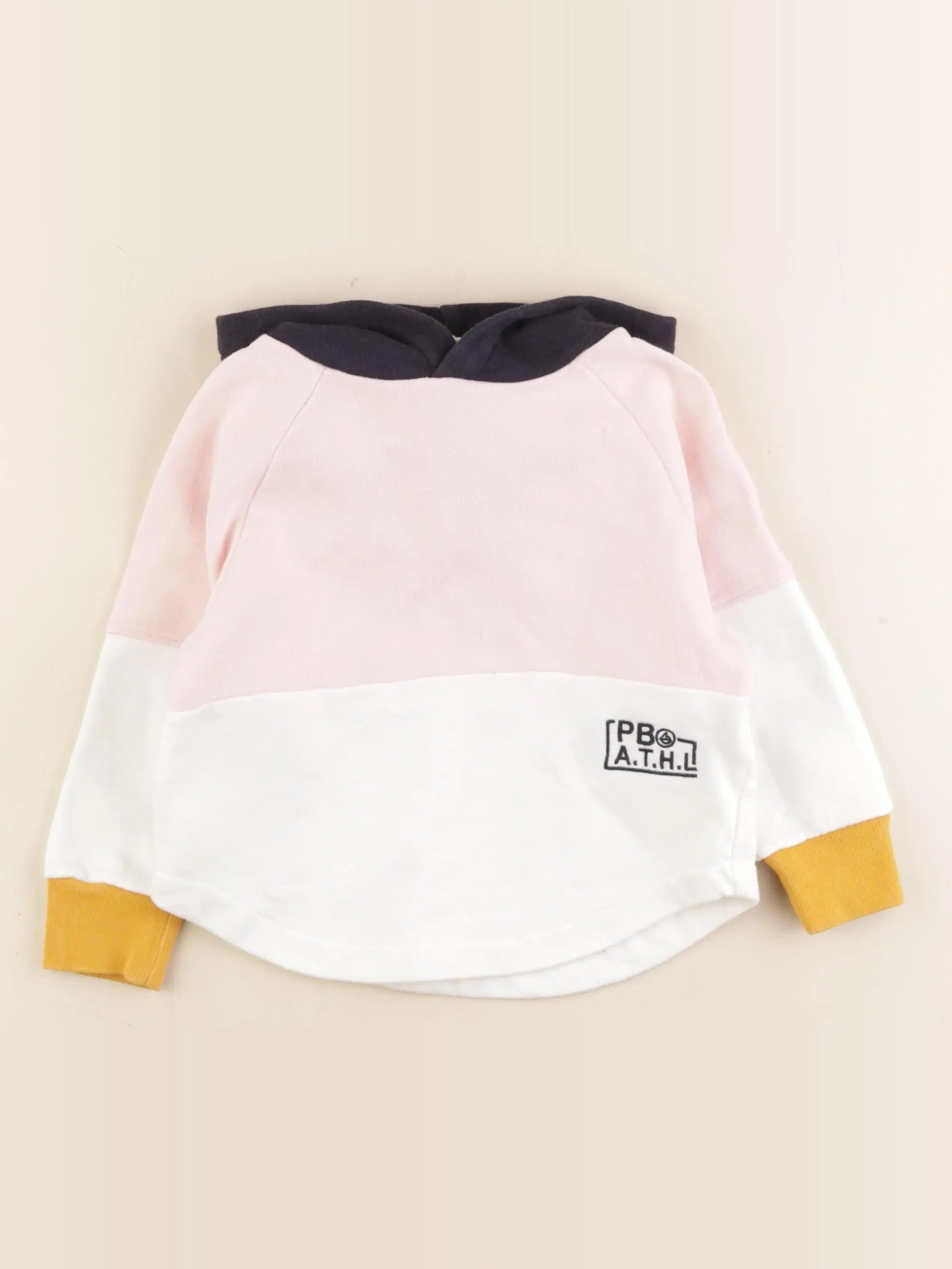 Petit Bateau - sweat rose - 3 ans