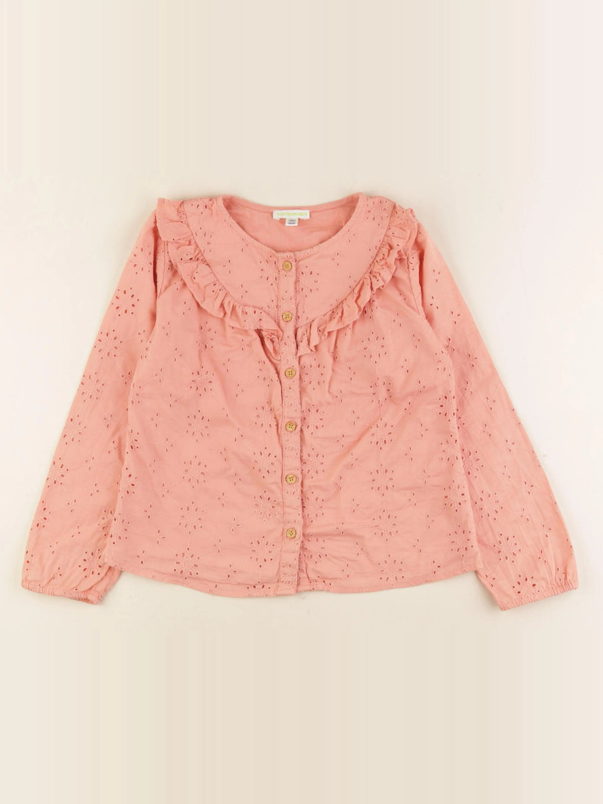 Vertbaudet - blouse rose - 8 ans