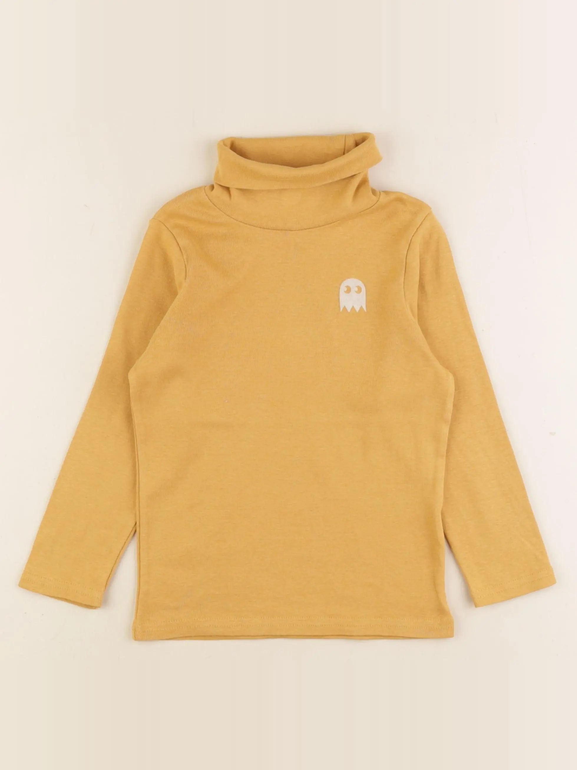 Vertbaudet - sous-pull jaune - 5 ans