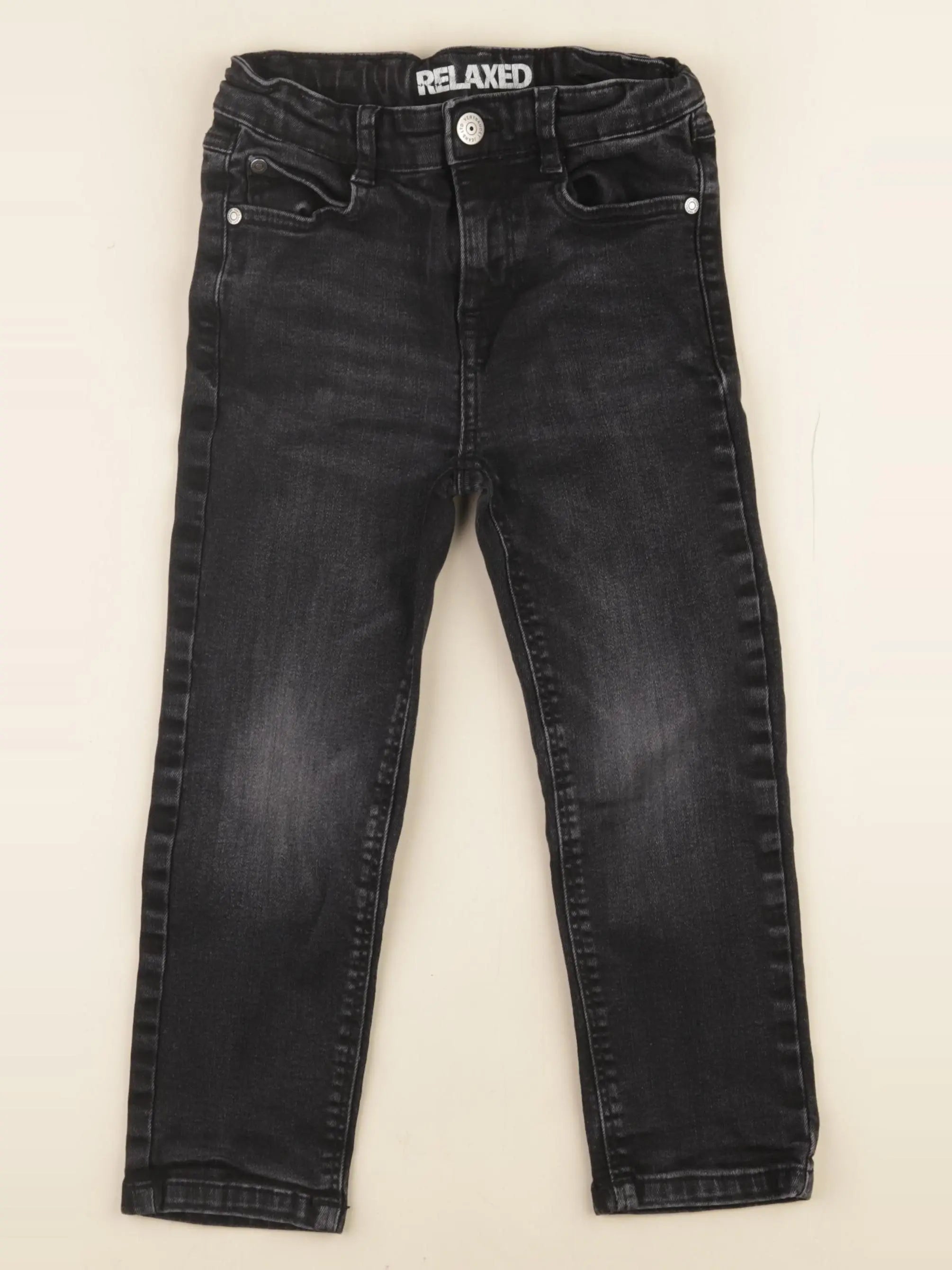 Vertbaudet - jean bleu, noir - 5 ans