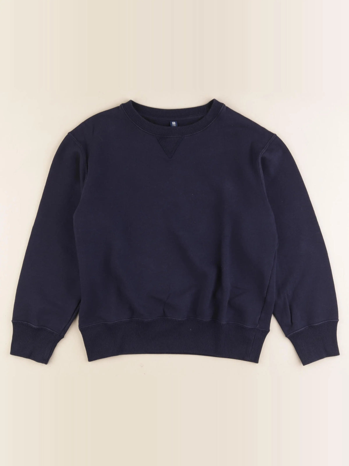 Uniqlo - sweat bleu - 9/10 ans