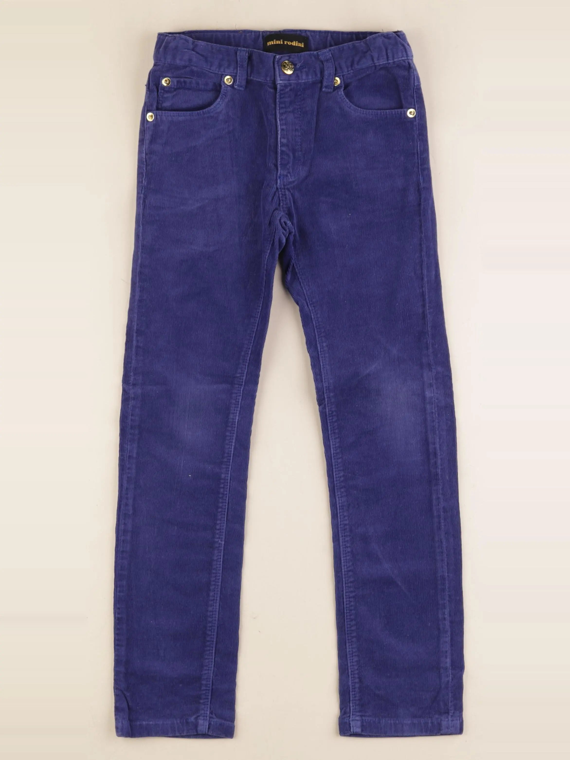 Mini Rodini - pantalon bleu - 8/9 ans