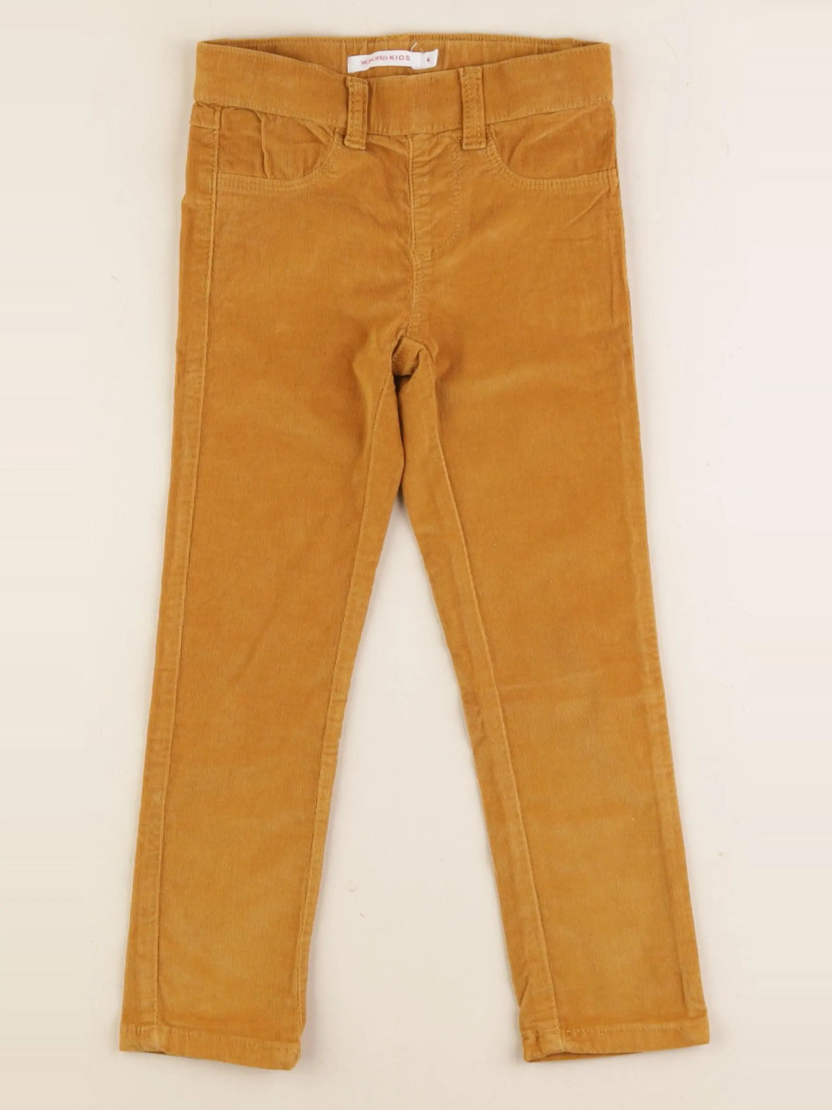 Monoprix - pantalon jaune - 4 ans