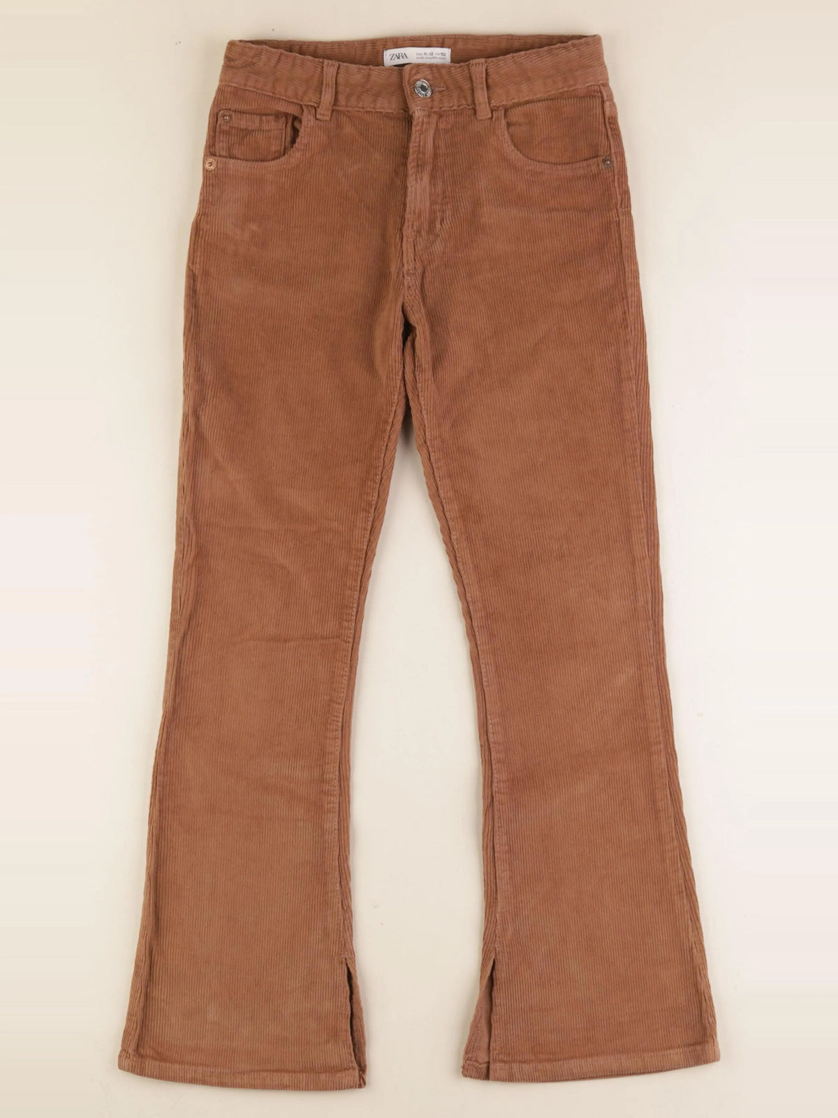 Zara - pantalon marron - 11/12 ans