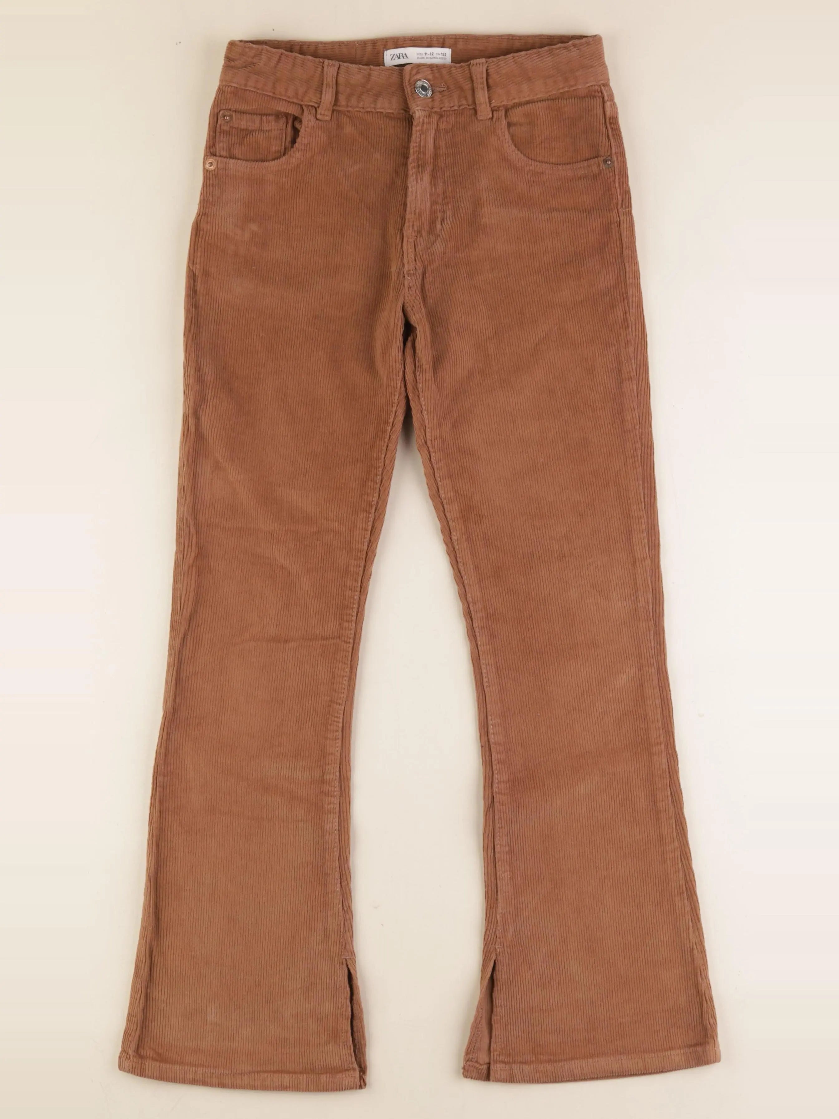 Zara - pantalon marron - 11/12 ans