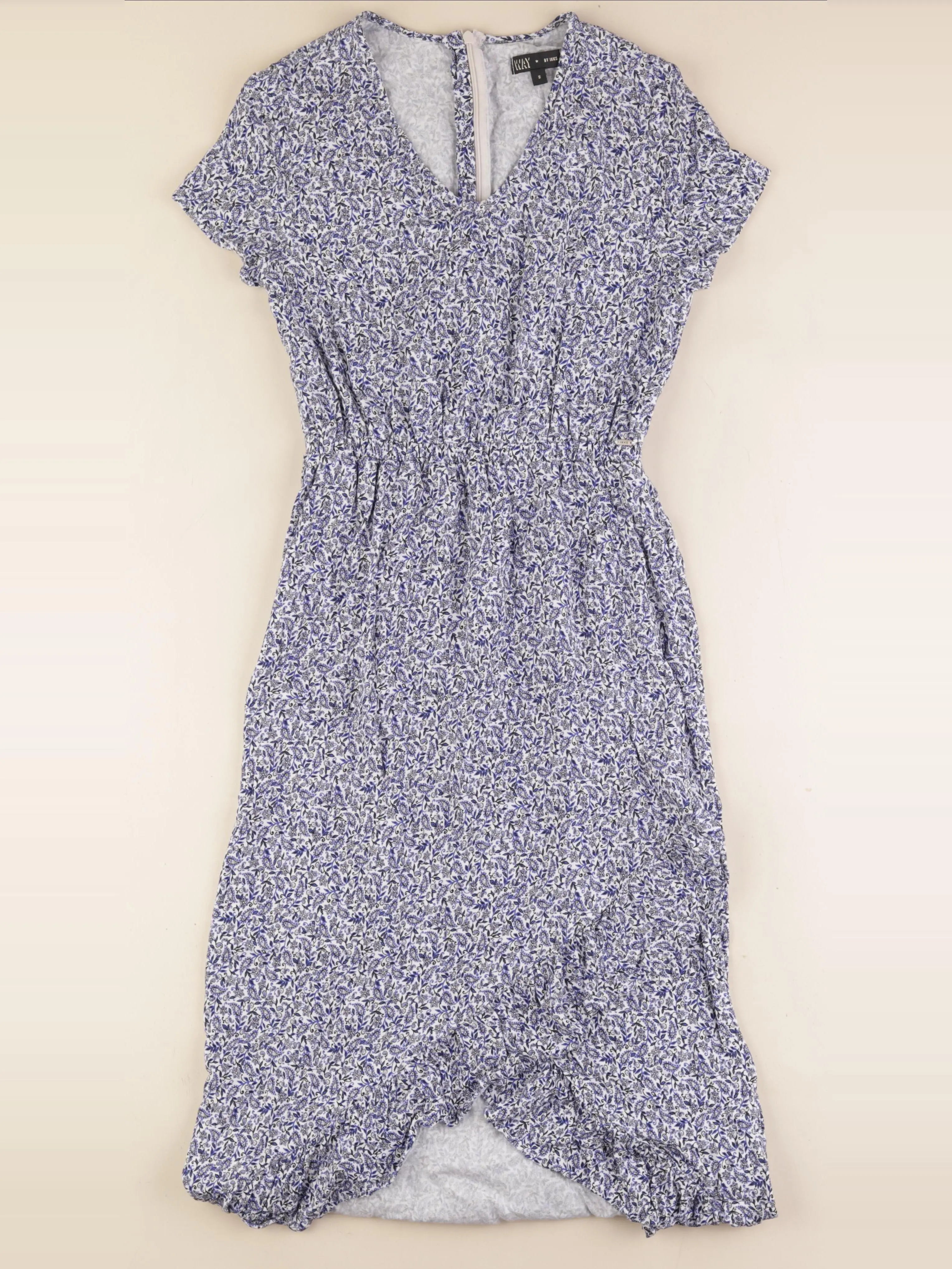 IKKS - robe bleu, blanc - 14 ans
