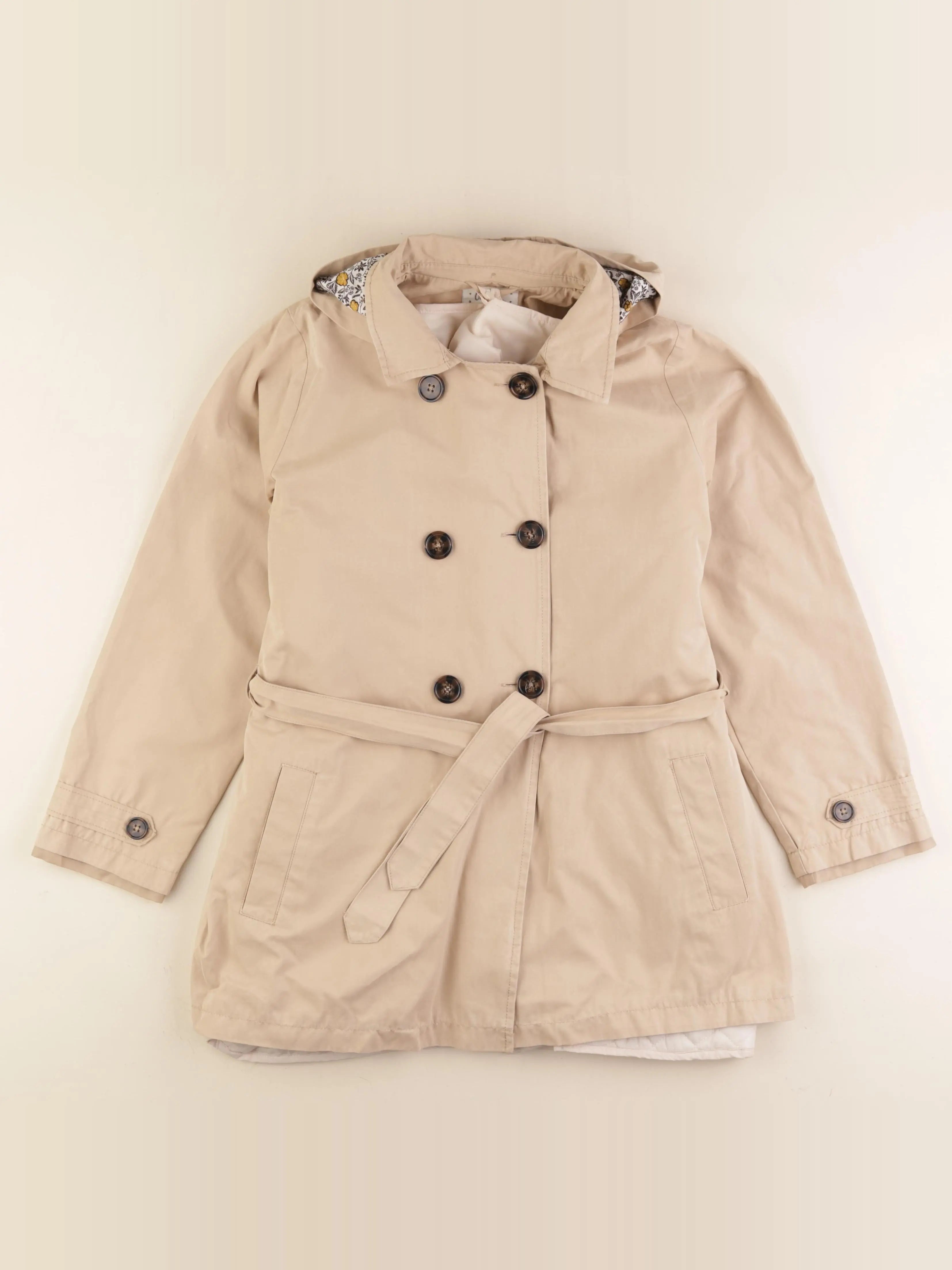 Vertbaudet - trench beige - 14 ans