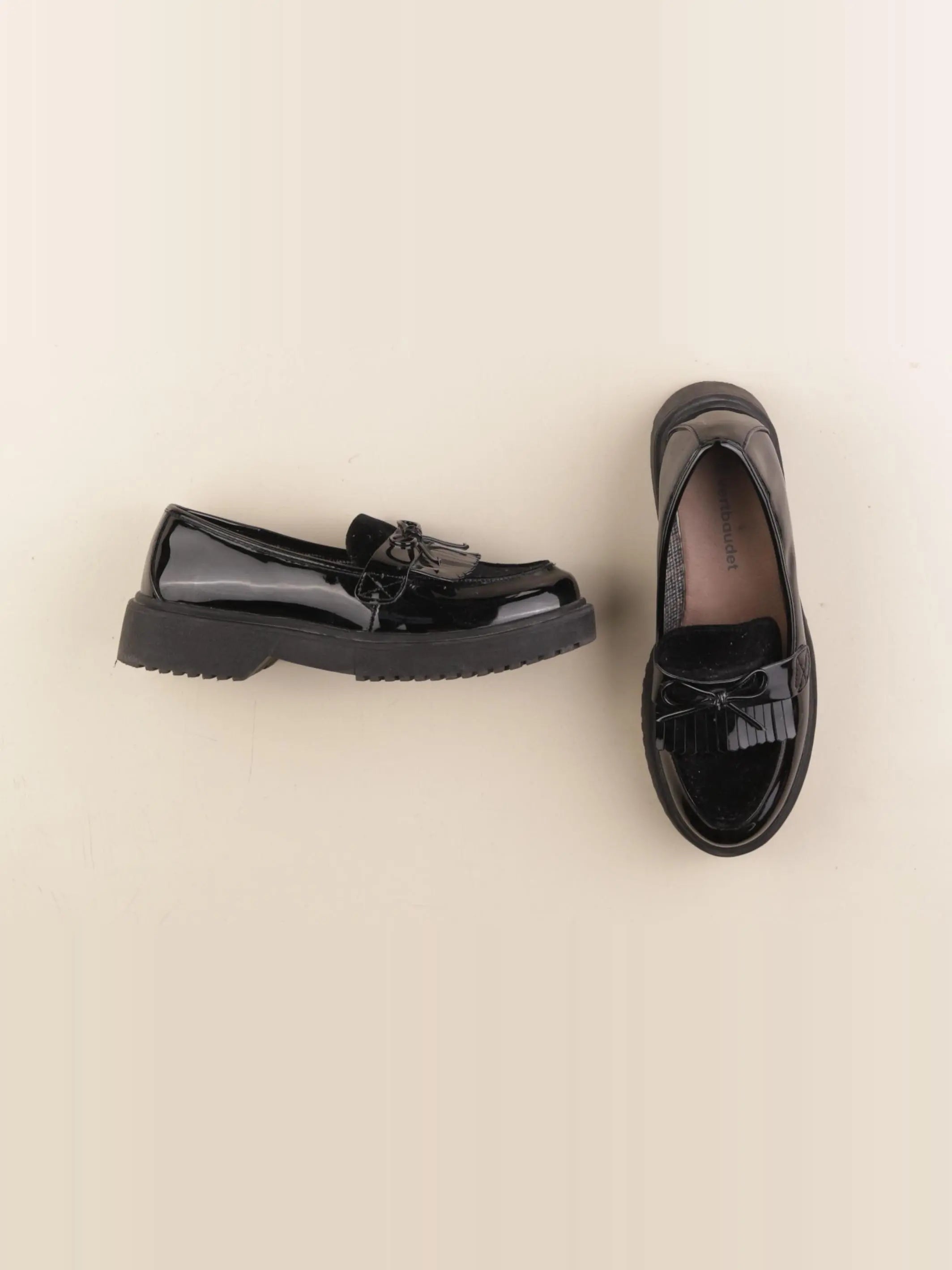 Vertbaudet - derbies noir - pointure 38