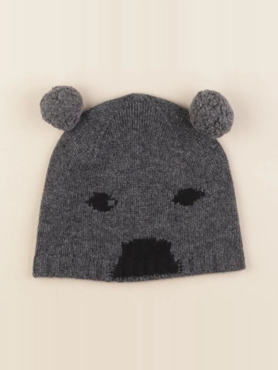 Zadig & Voltaire - bonnet gris - 6/8 ans