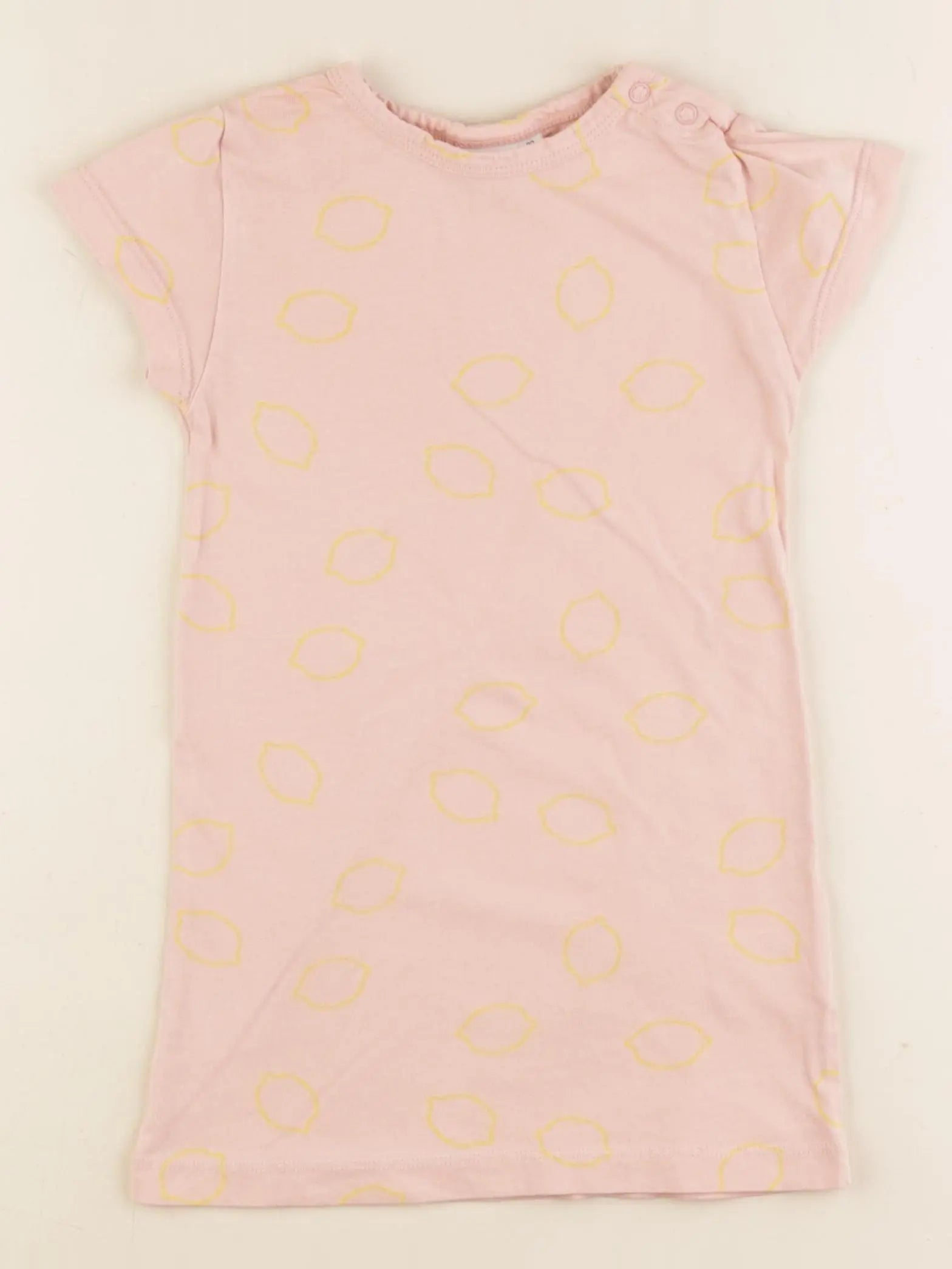 Trixie - chemise de nuit coton rose - 2 ans