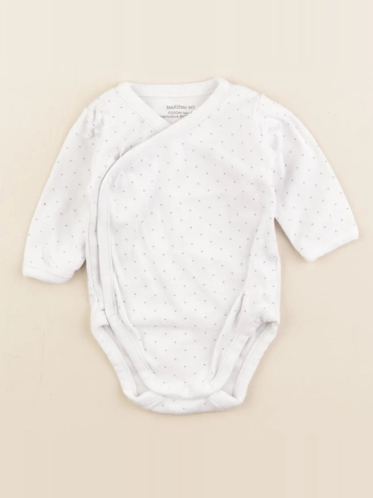 Boutchou - body blanc - 1 mois