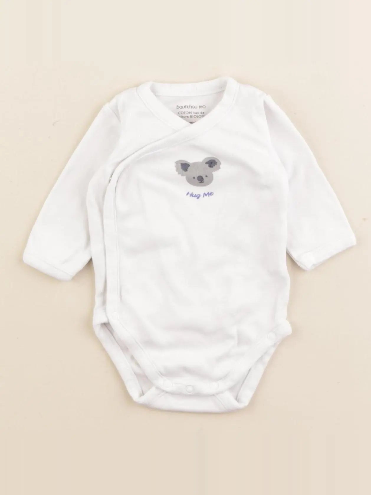 Boutchou - body blanc - 1 mois