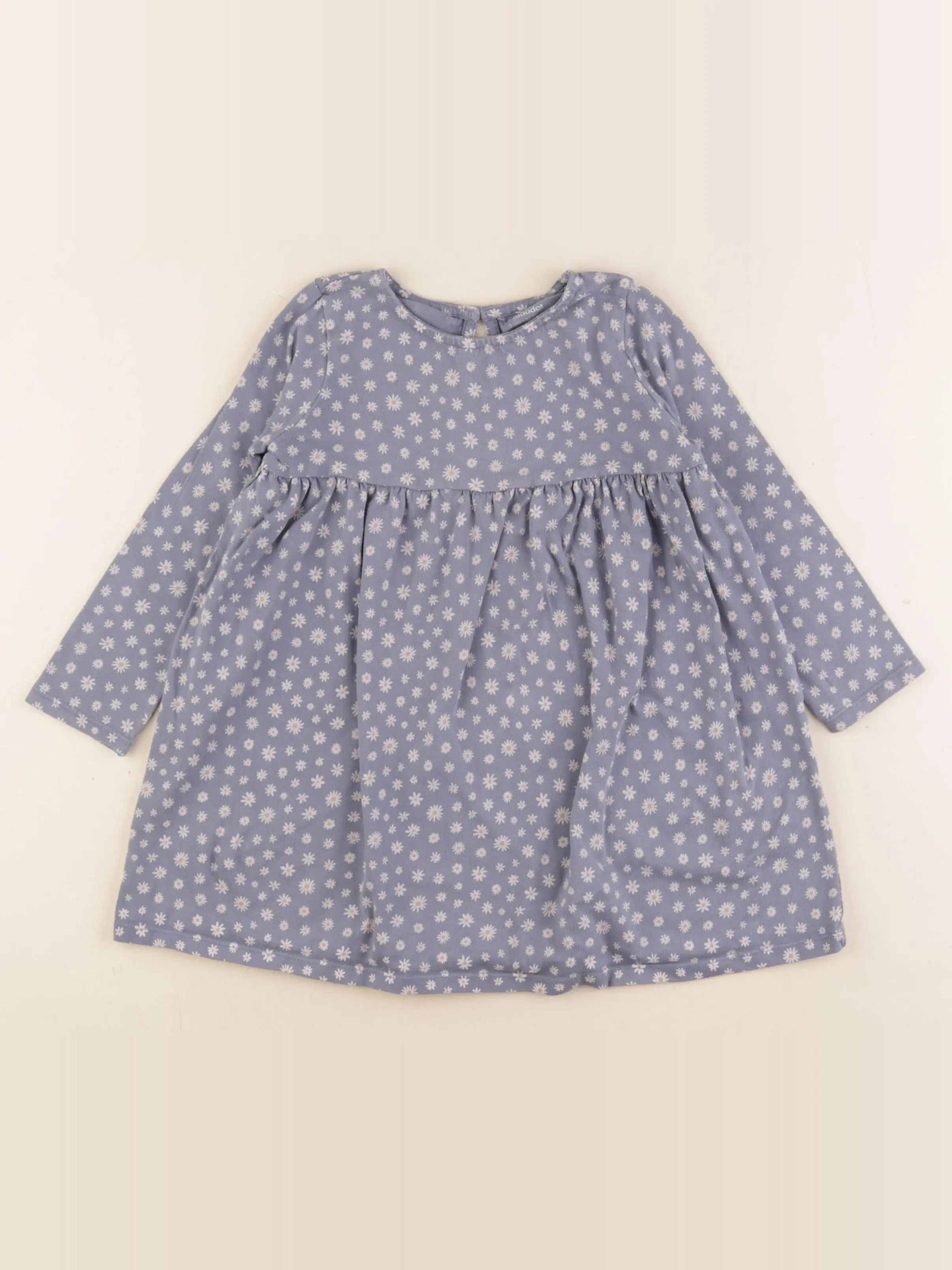 Vertbaudet - robe bleu - 3 ans