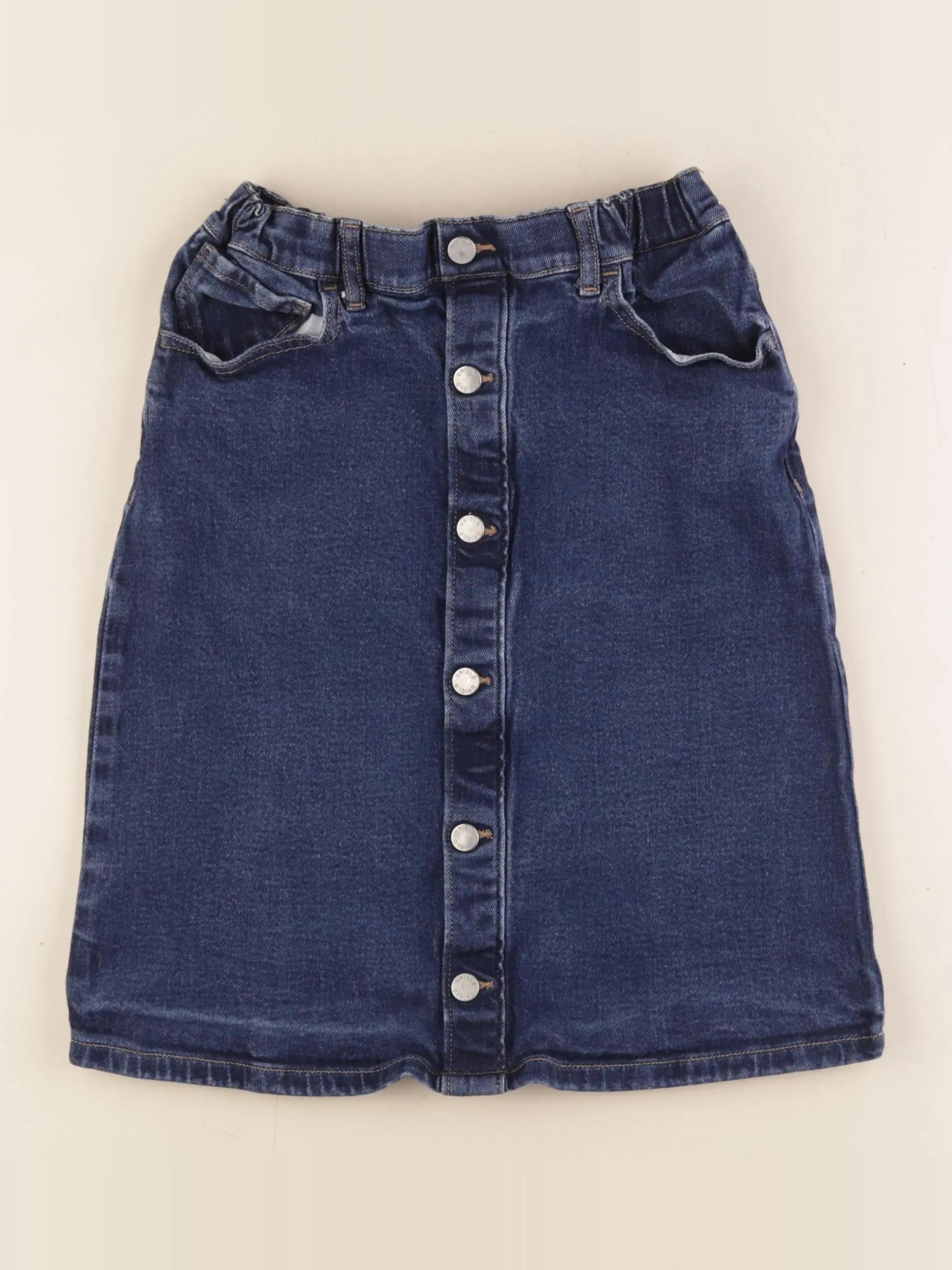 Uniqlo - jupe bleu - 13 ans