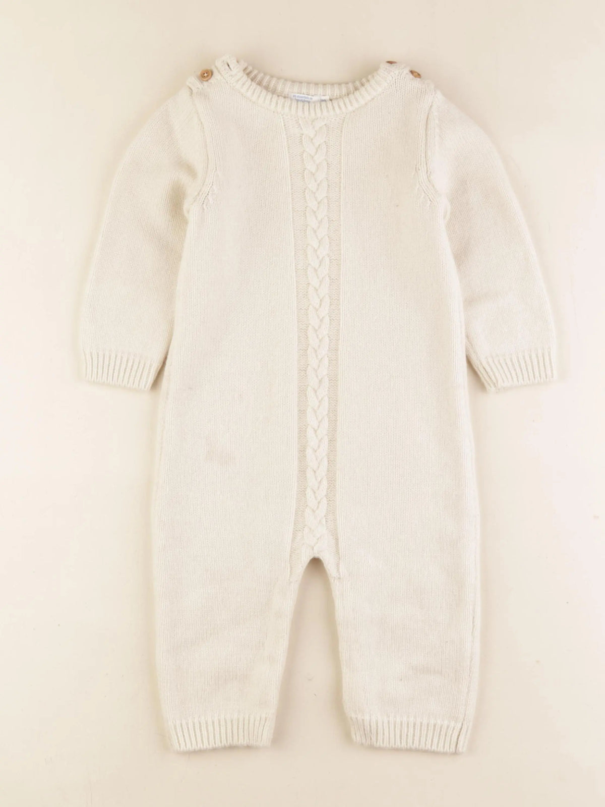 Boutchou - combinaison beige - 18 mois