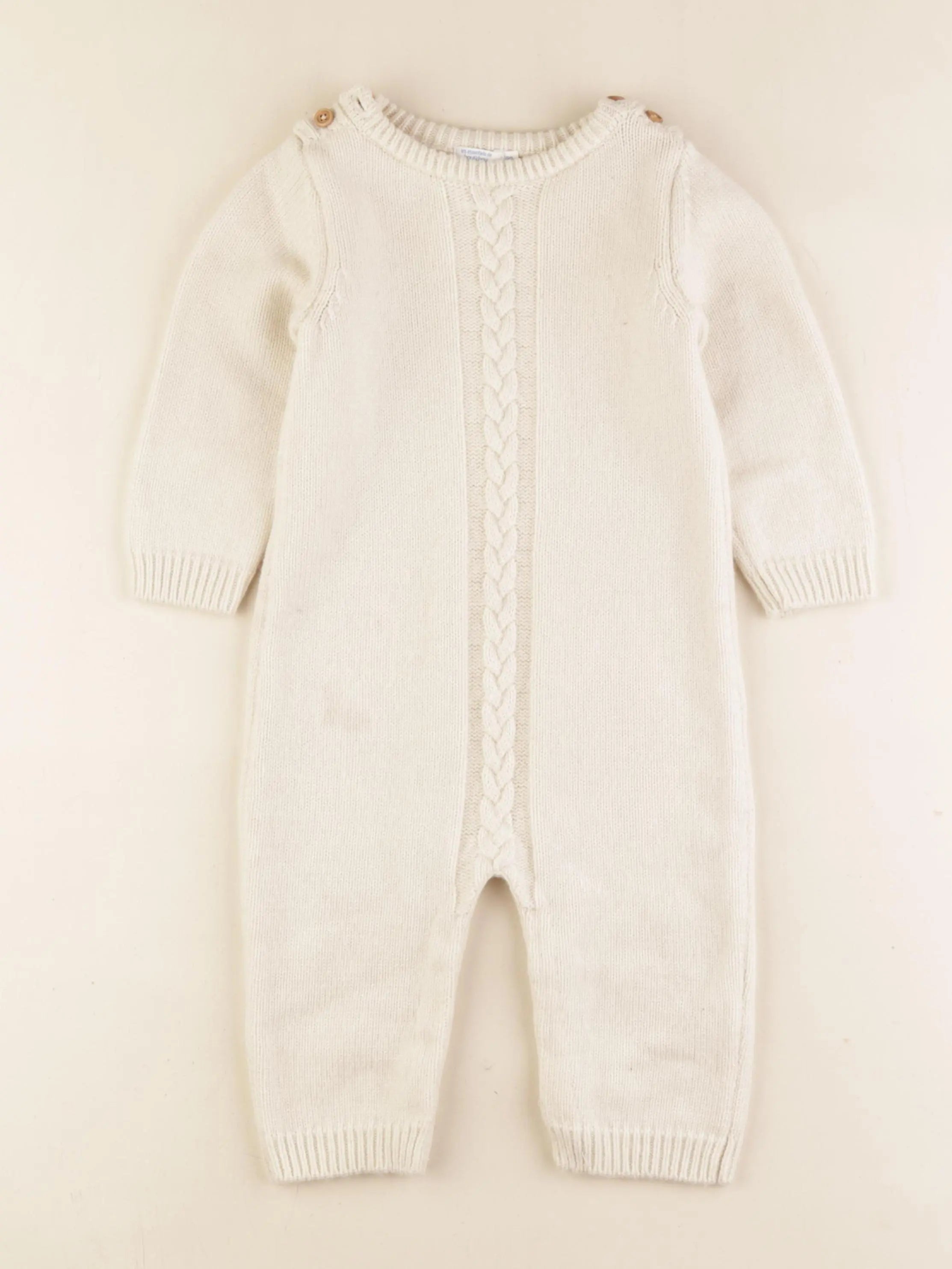 Boutchou - combinaison beige - 18 mois