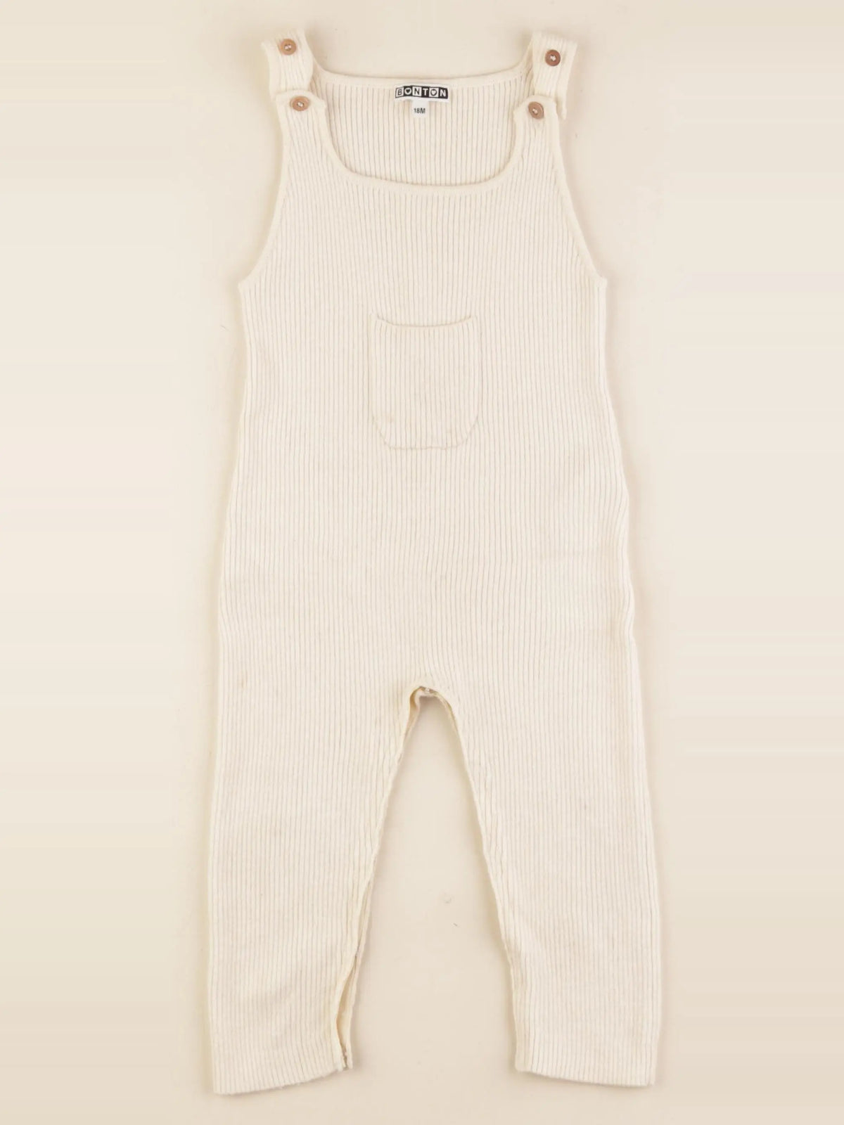Boutchou - salopette beige - 18 mois