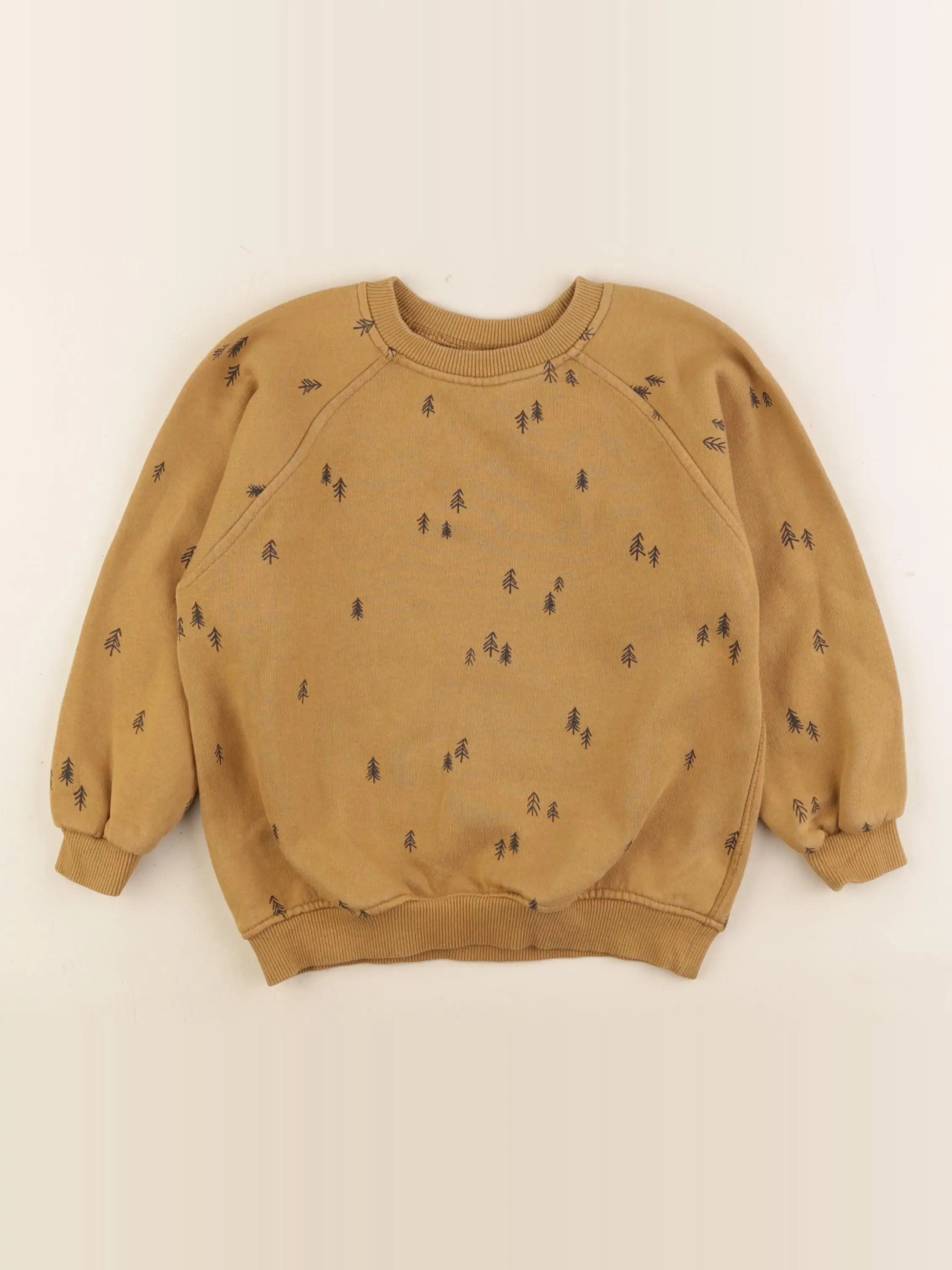 Zara - sweat jaune - 4/5 ans