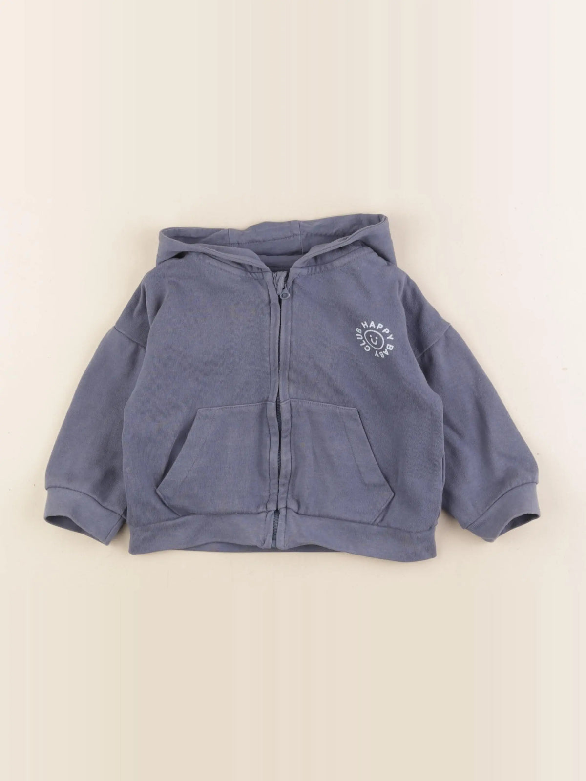 Vertbaudet - sweat bleu - 18 mois