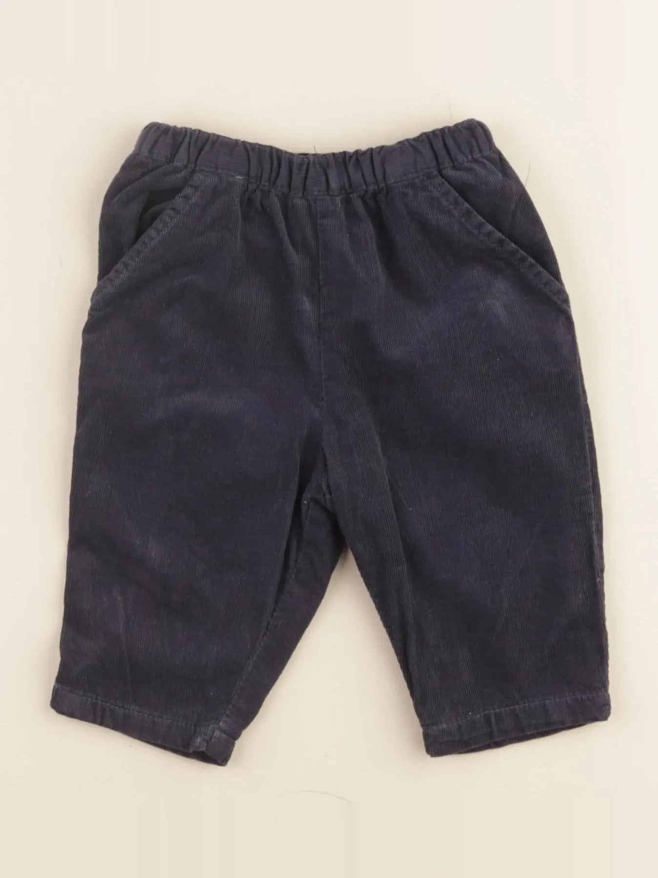 Boutchou - pantalon bleu - 3 mois